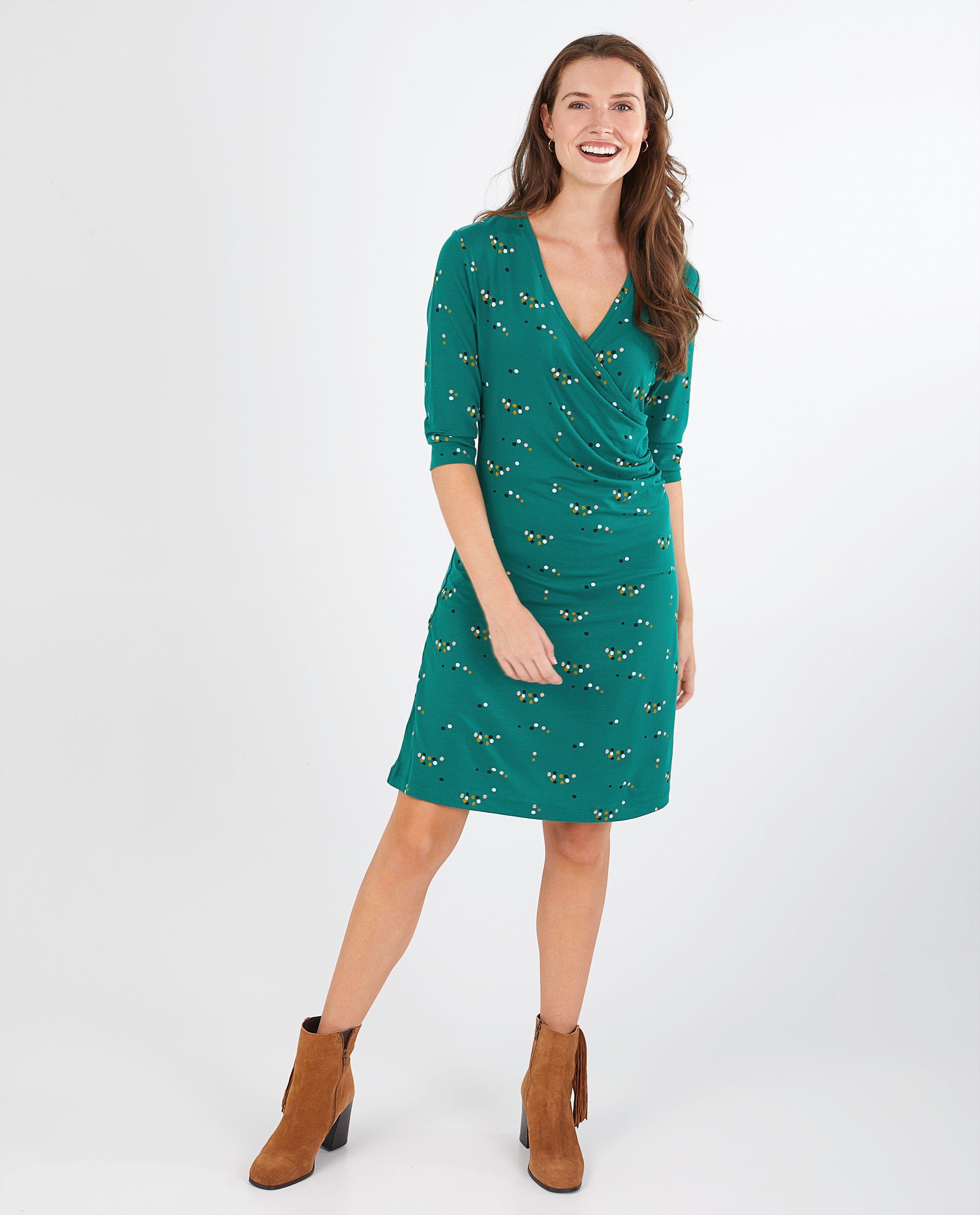 Robe verte avec imprimé Froy et Dind - écologique - Froy en Dind