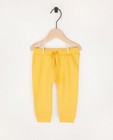 Pantalon molletonné rouge en coton bio - 2 pour 14,95 € - Cuddles and Smiles