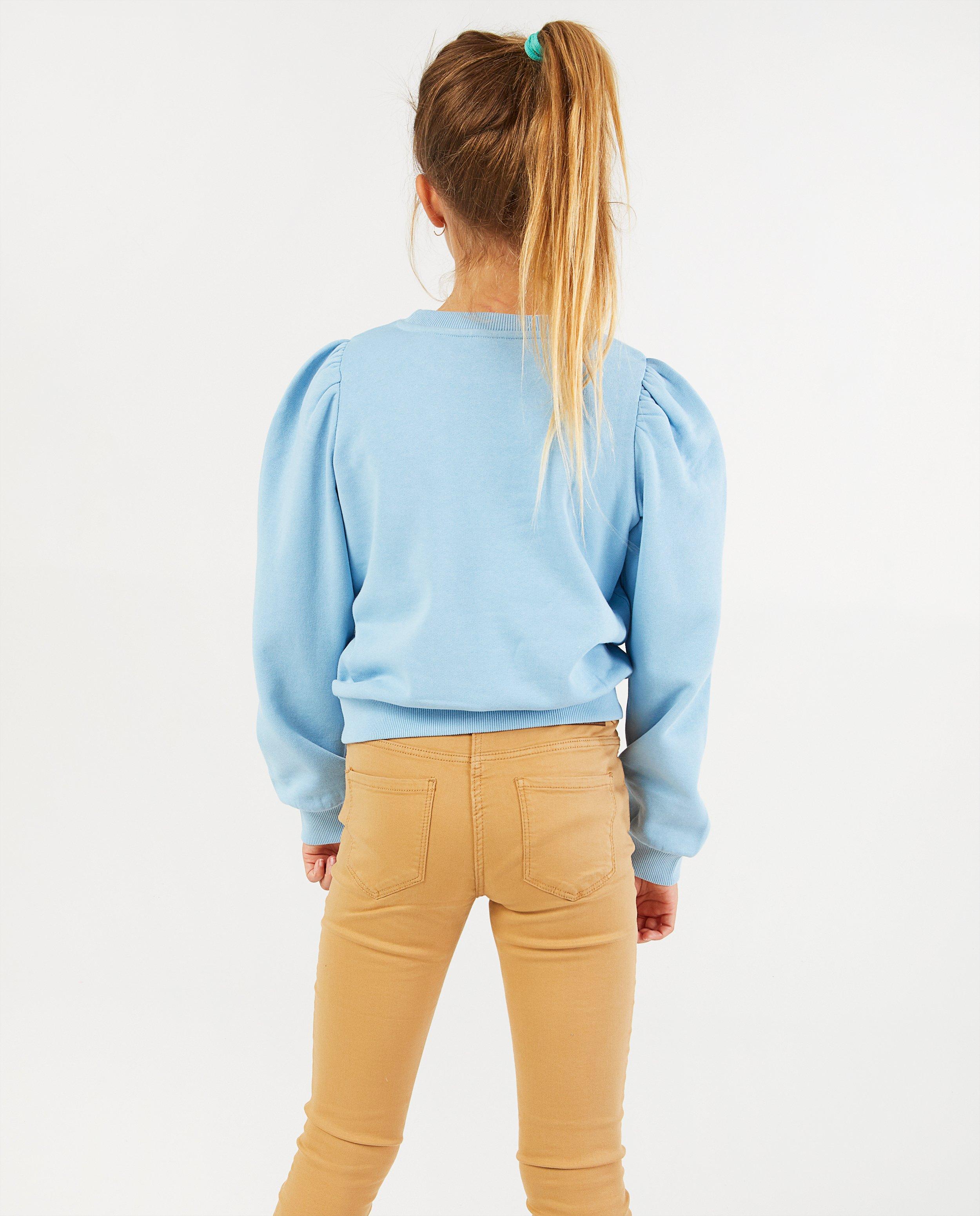 Sweaters - Blauwe sweater BESTies