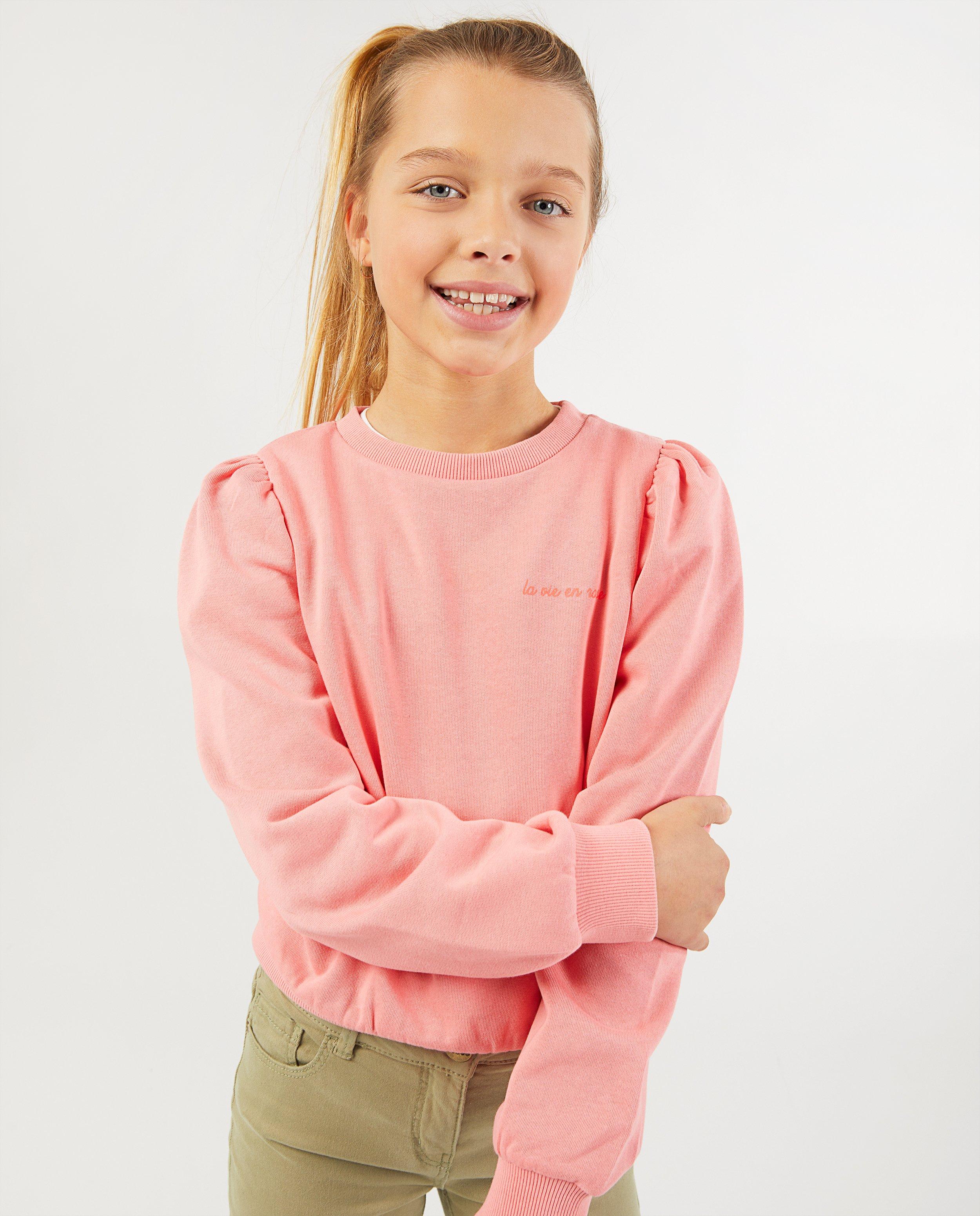 Sweaters - Blauwe sweater BESTies