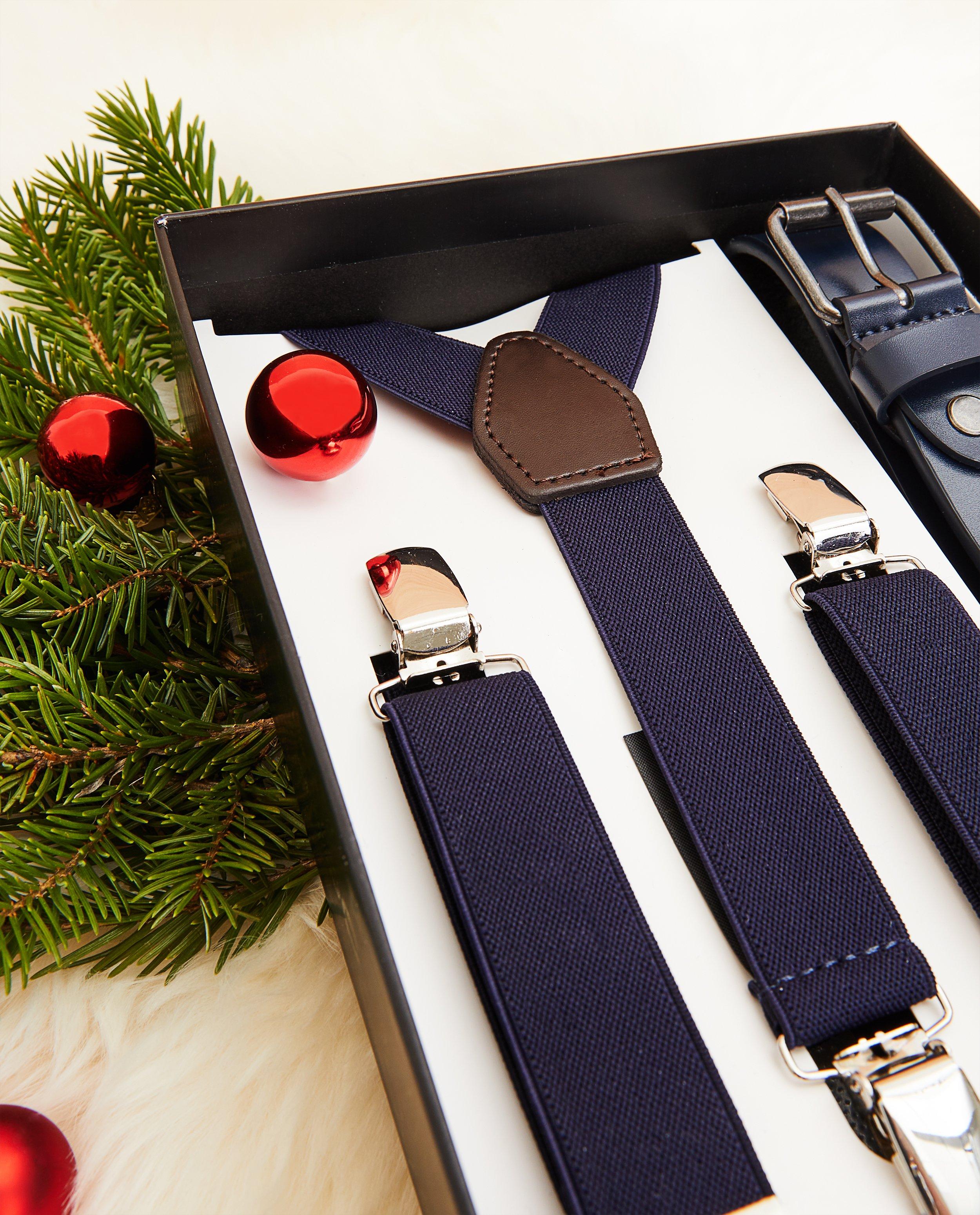 Ensemble&nbsp;: ceinture + bretelles, 2-7 ans  - D&eacute;tails du produit - bleu fonc&eacute; - image num&eacute;ro 2