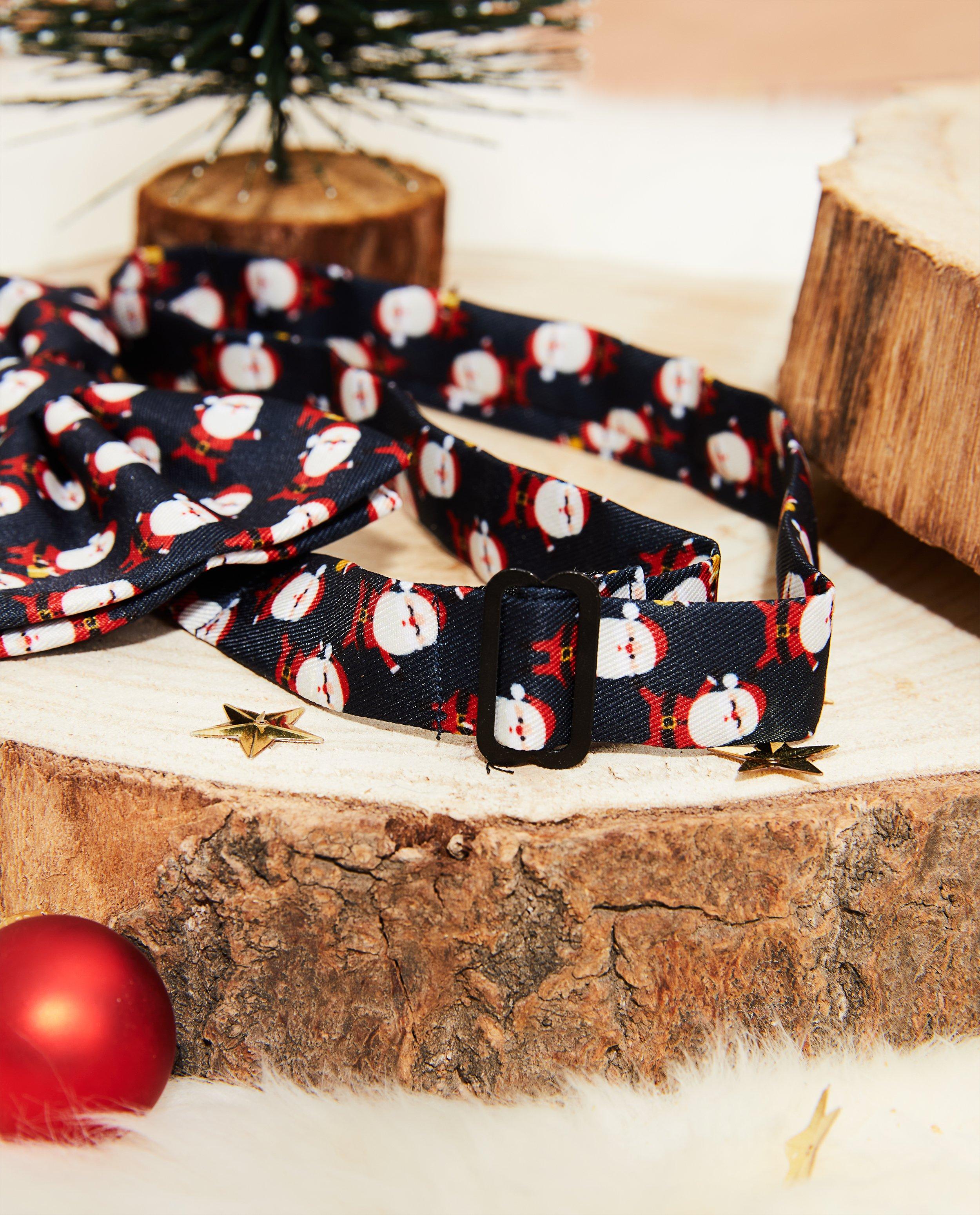Dassen - Kerststrikje met print, 3-7 jaar