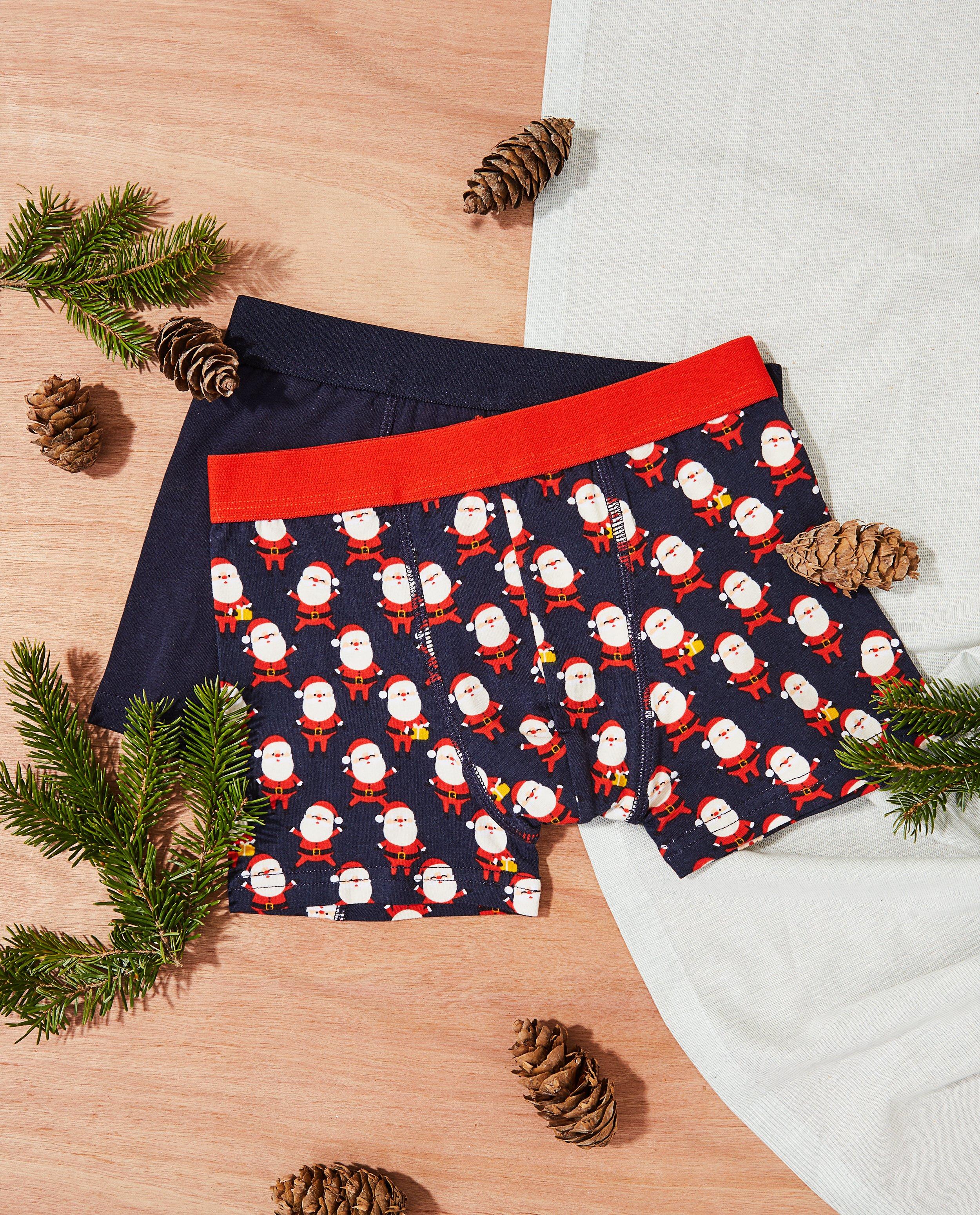 2 caleçons de Noël, taille 92-128 - #familystoriesjbc - Familystories