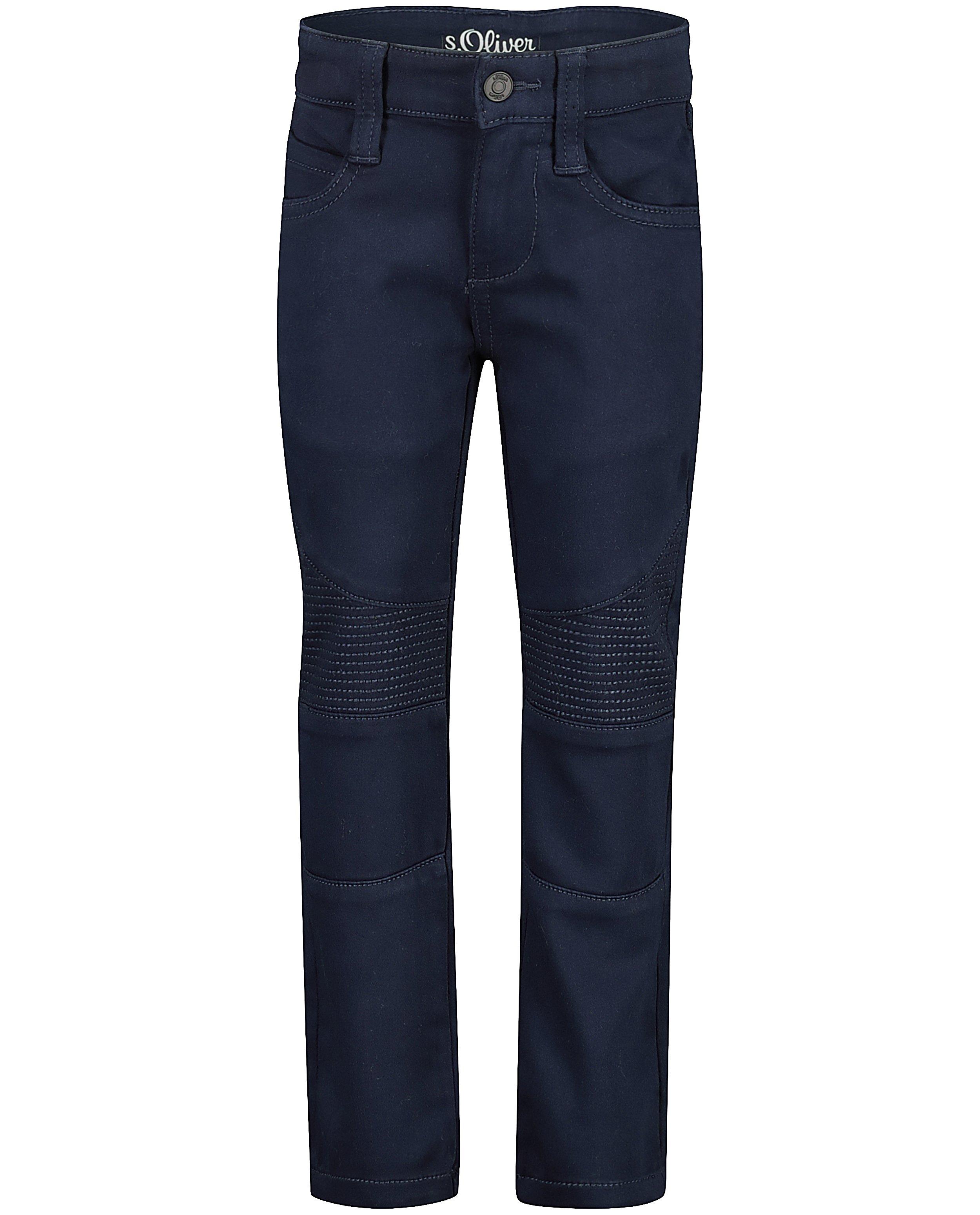 Pantalon bleu slim Brad, s.Oliver - à coutures décoratives - S. Oliver
