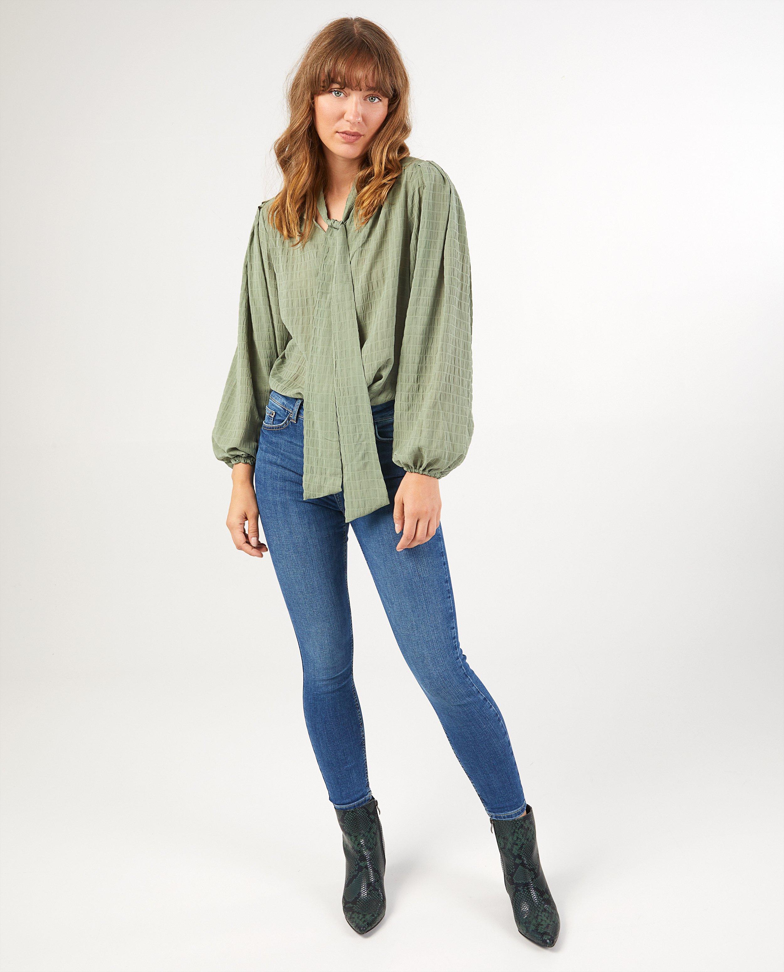 Jeans skinny Pieces - D&eacute;tails du produit - bleu - image num&eacute;ro 1