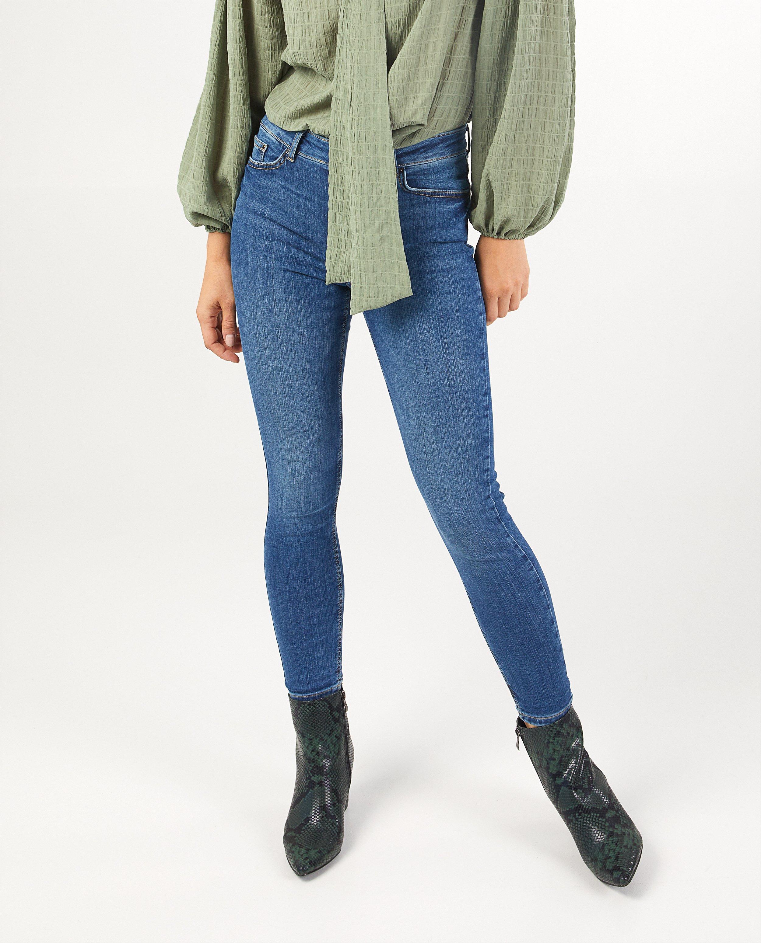 Jeans skinny Pieces - D&eacute;tails du produit - bleu - image num&eacute;ro 2