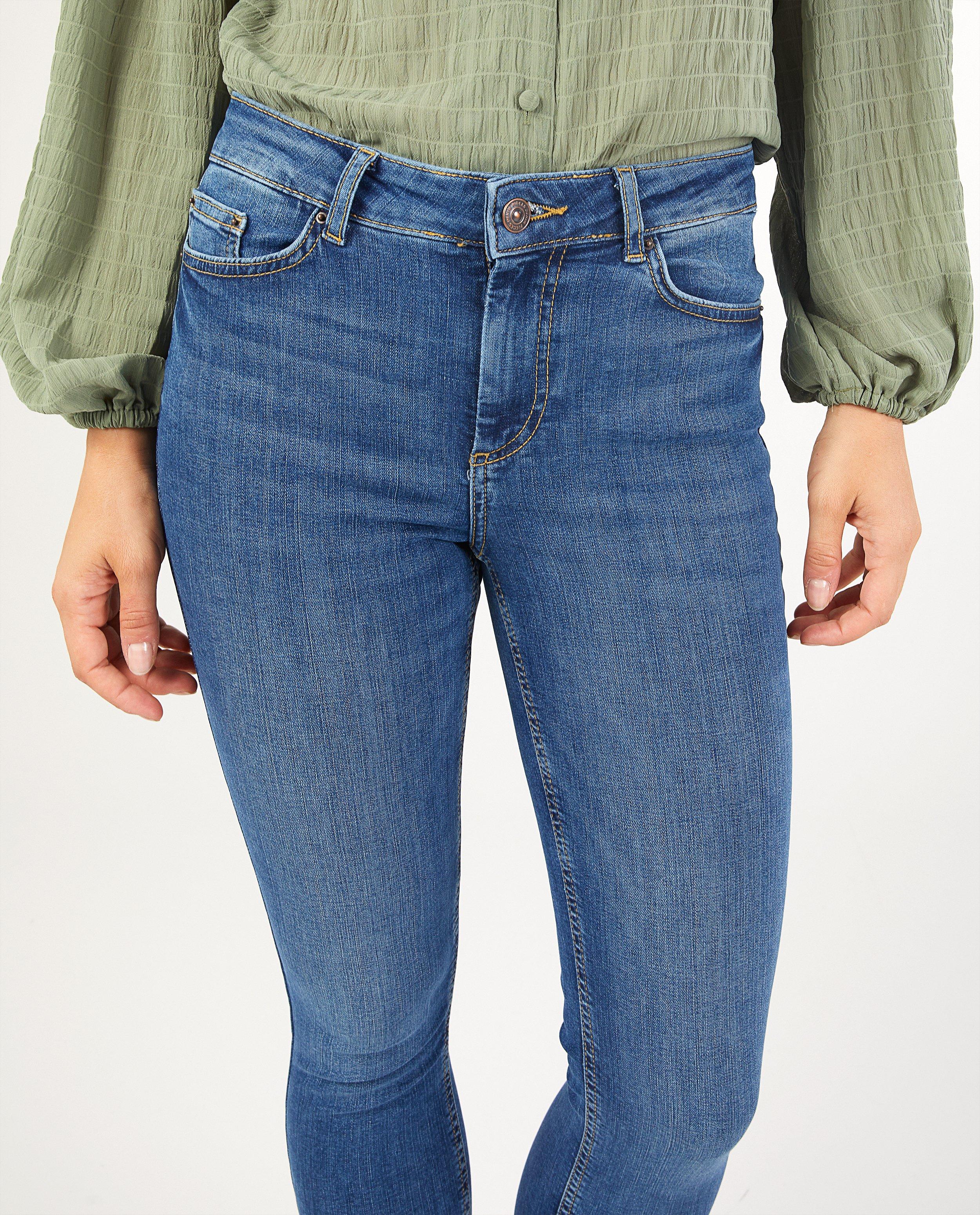 Jeans skinny Pieces - D&eacute;tails du produit - bleu - image num&eacute;ro 4