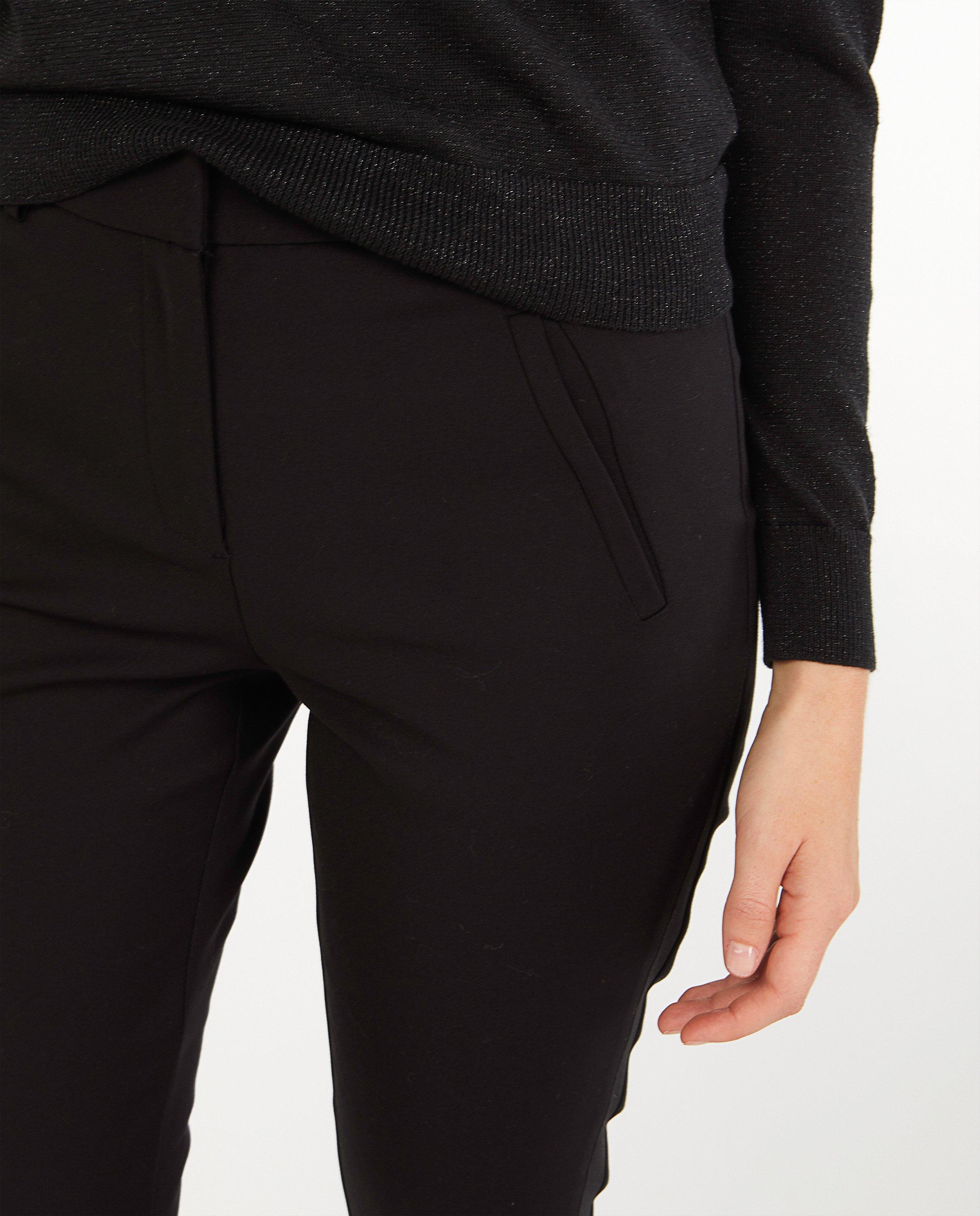 Geklede broek in zwart Pieces