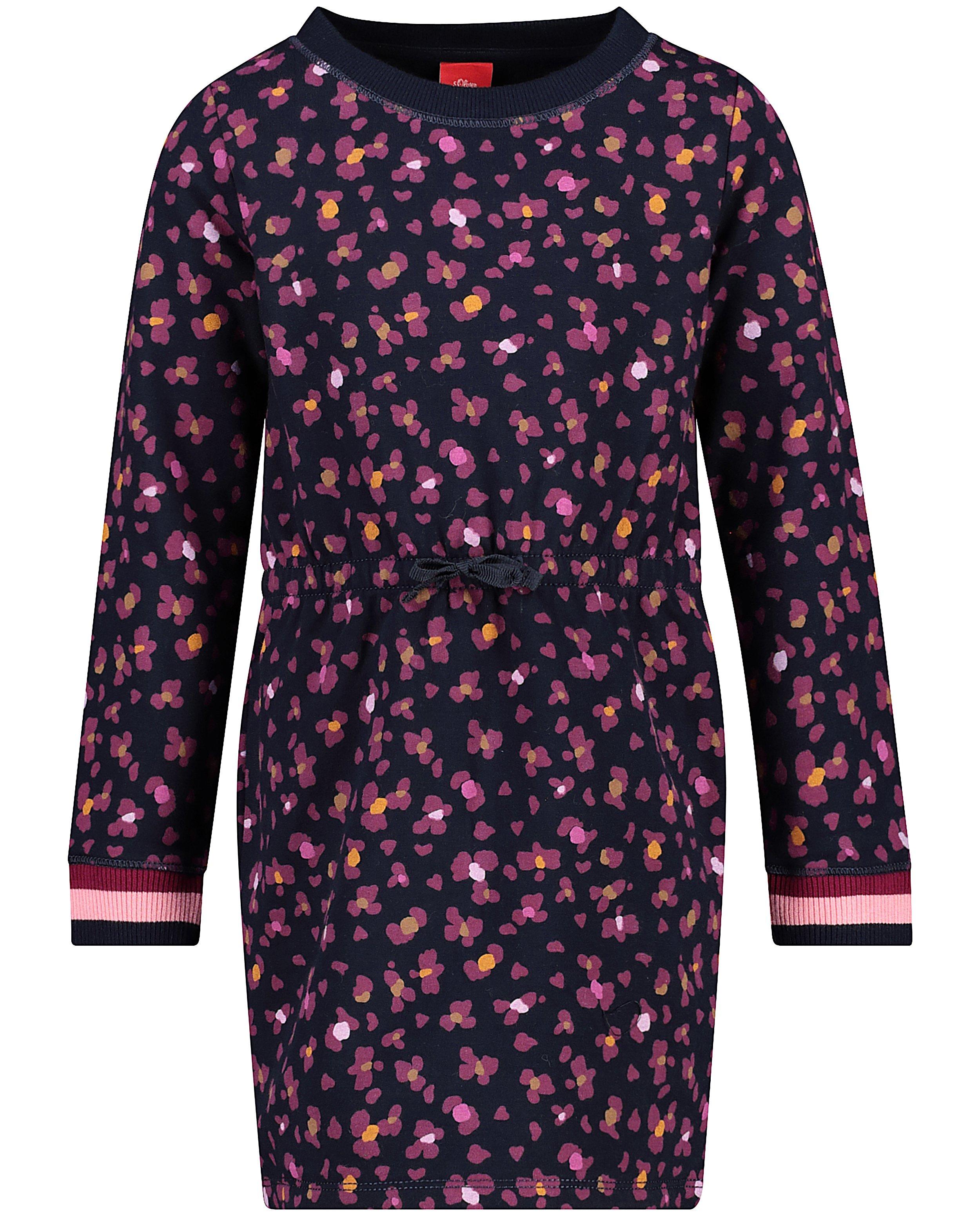 Robe bleue à imprimé s.Oliver - imprimé intégral - S. Oliver