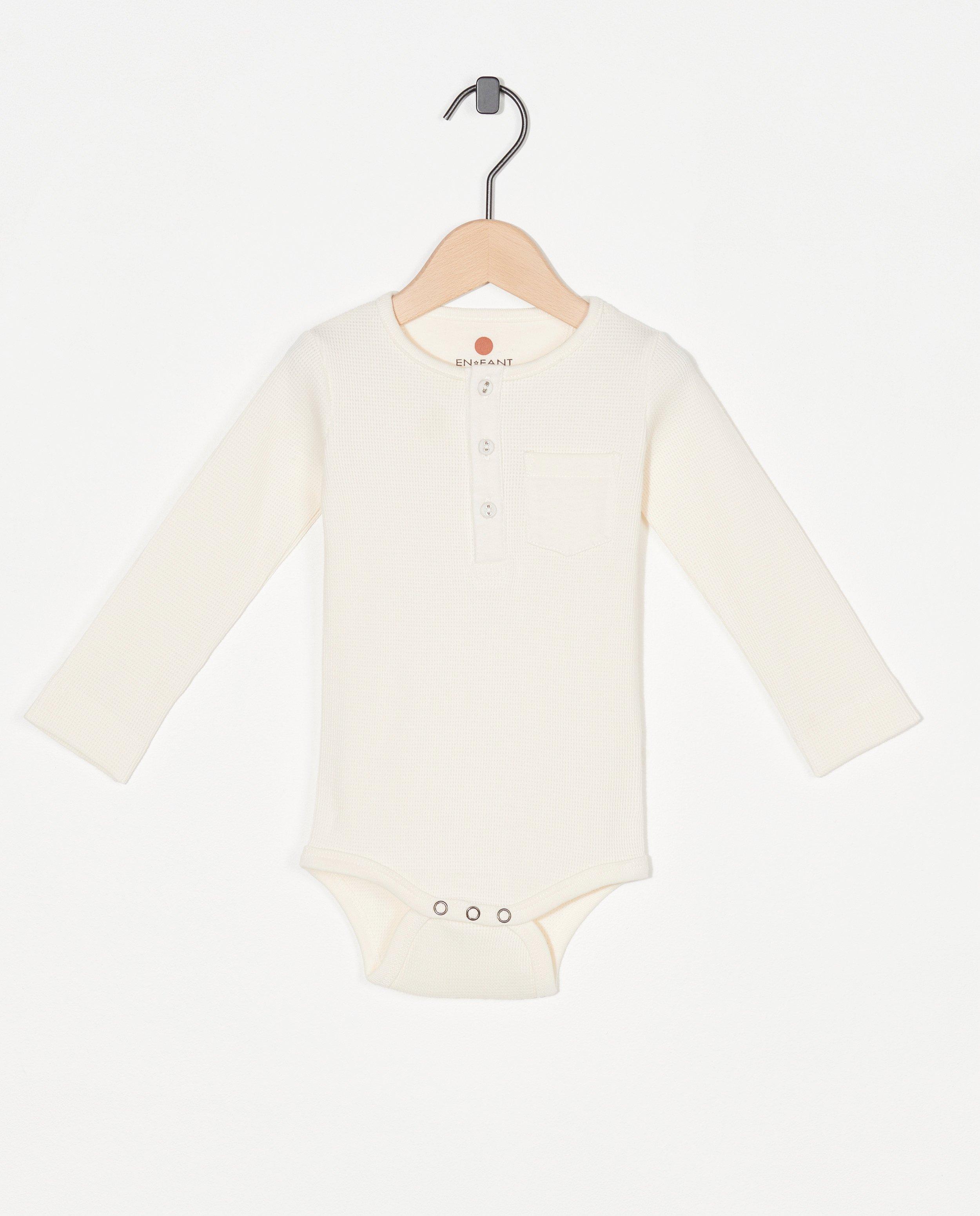 Witte romper Enfant - met lange mouwen - Enfant