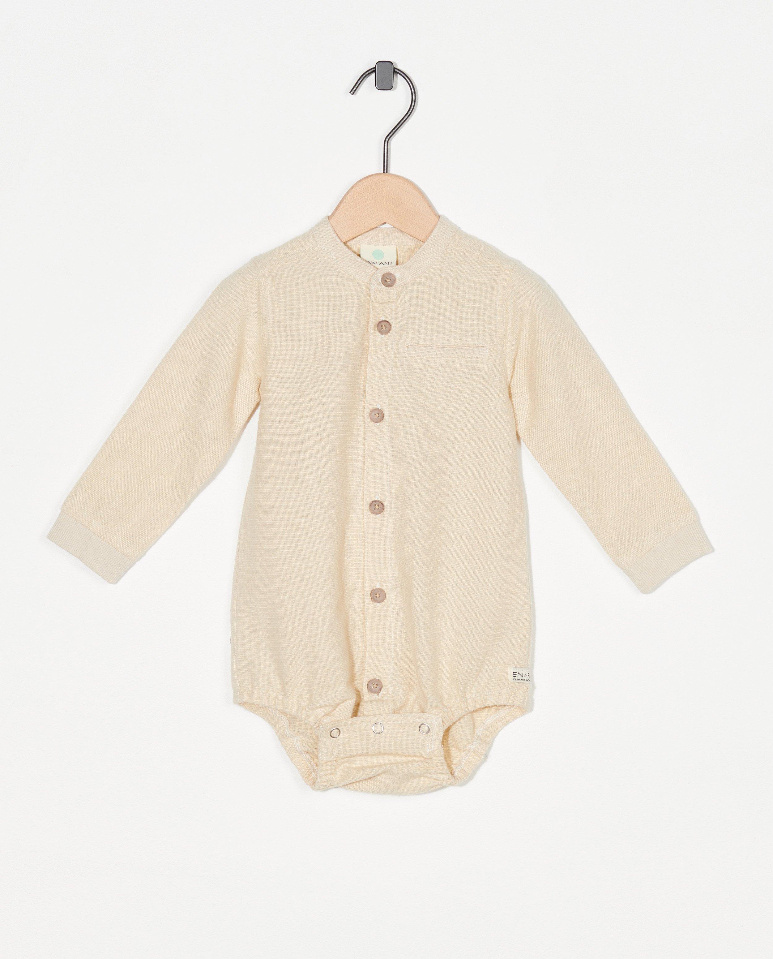 Beige romper Enfant - met lange mouwen - Enfant