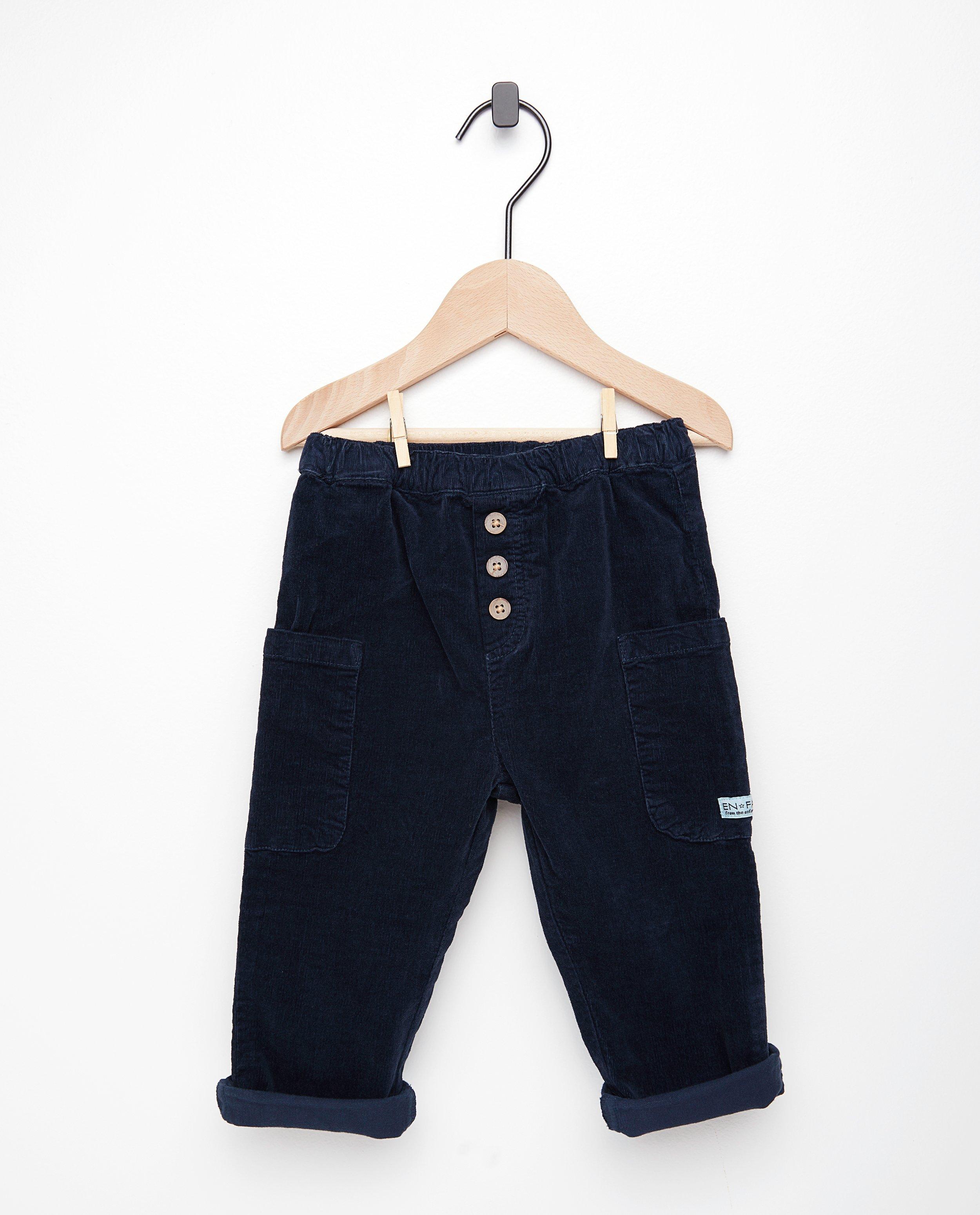 Pull bleu en velours Enfant - stretch - Enfant