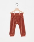 Pantalon brun en fleece Fixoni - stretch - Fixoni