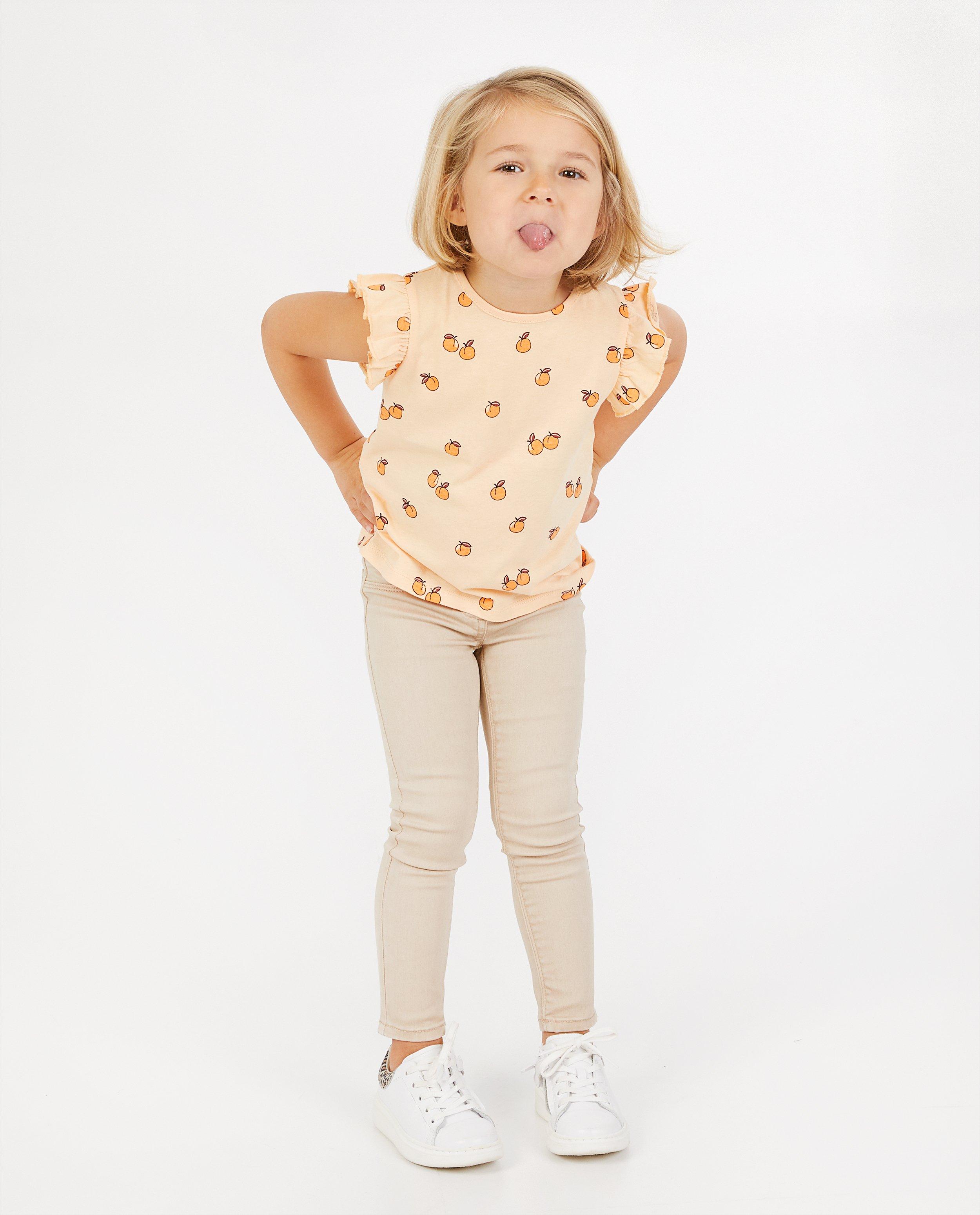 Wit T-shirtje met print BESTies - null - Besties
