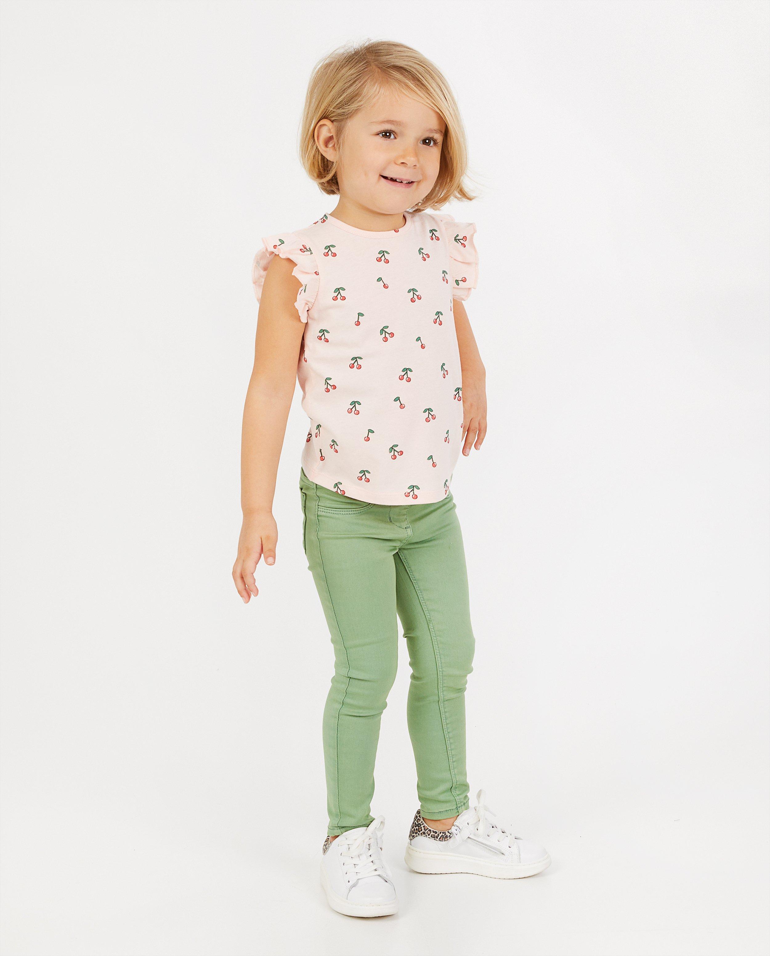 Roze T-shirtje met print BESTies - null - Besties