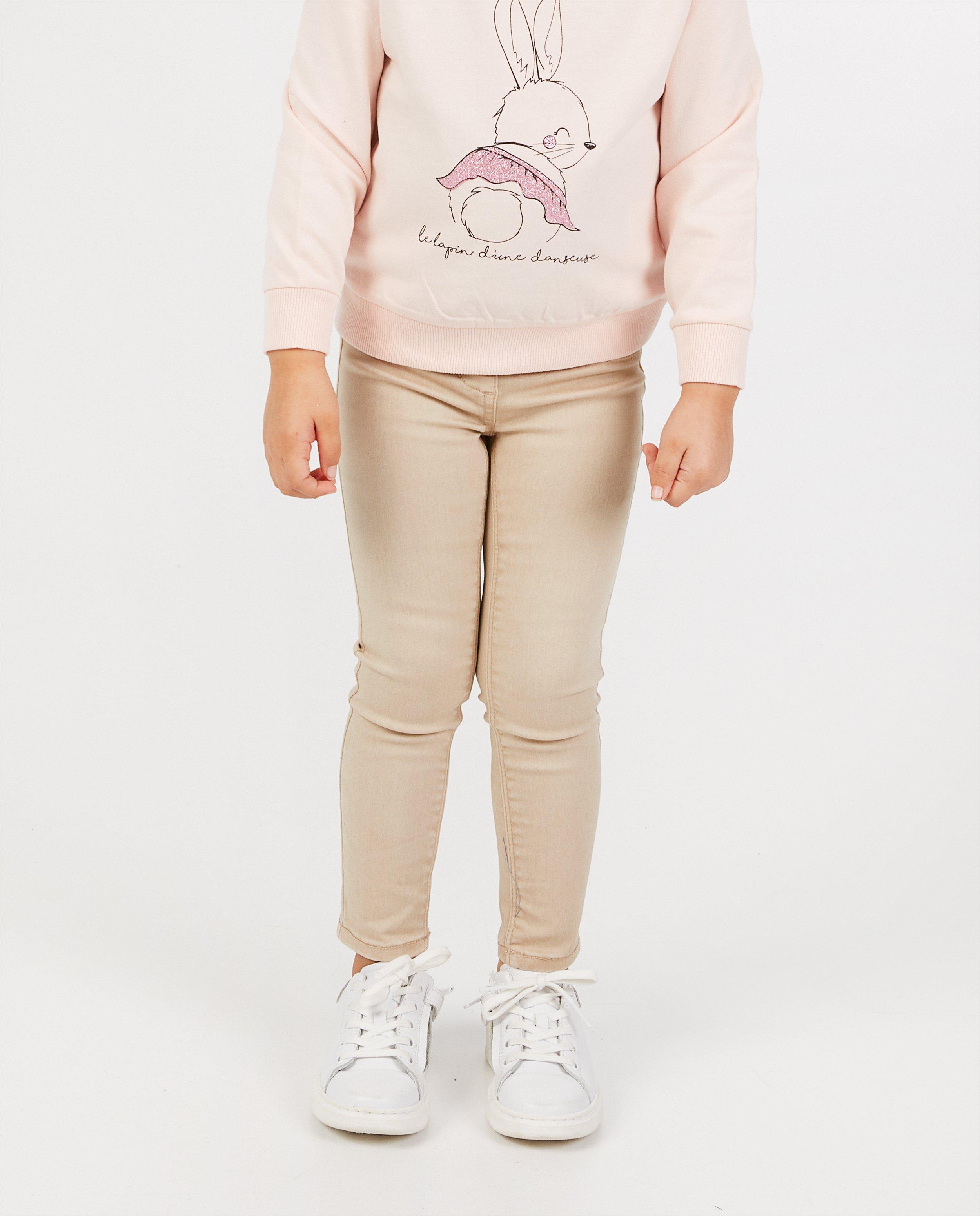 Broeken - Beige jegging BESTies