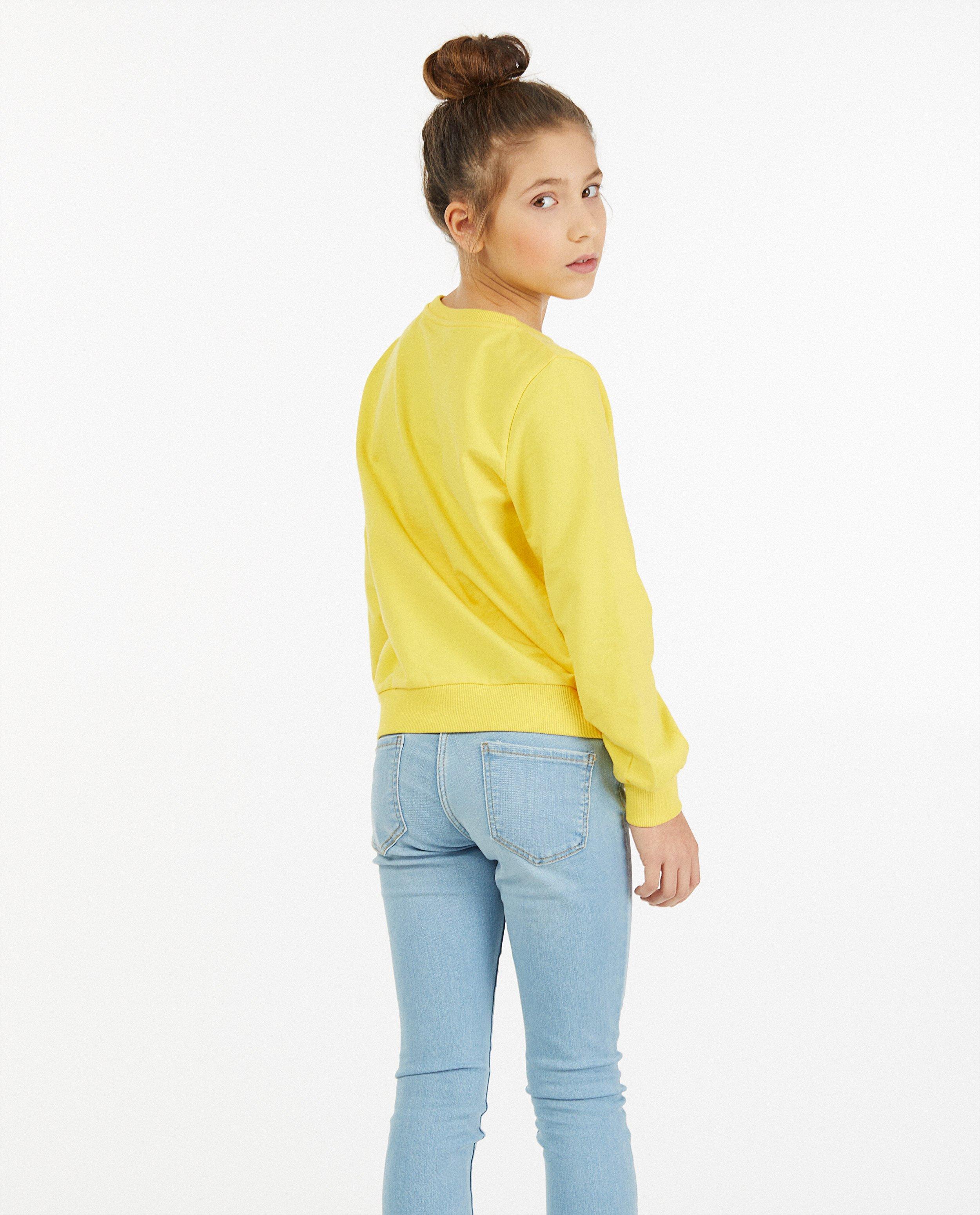 Sweaters - Sweater met opschrift BESTies