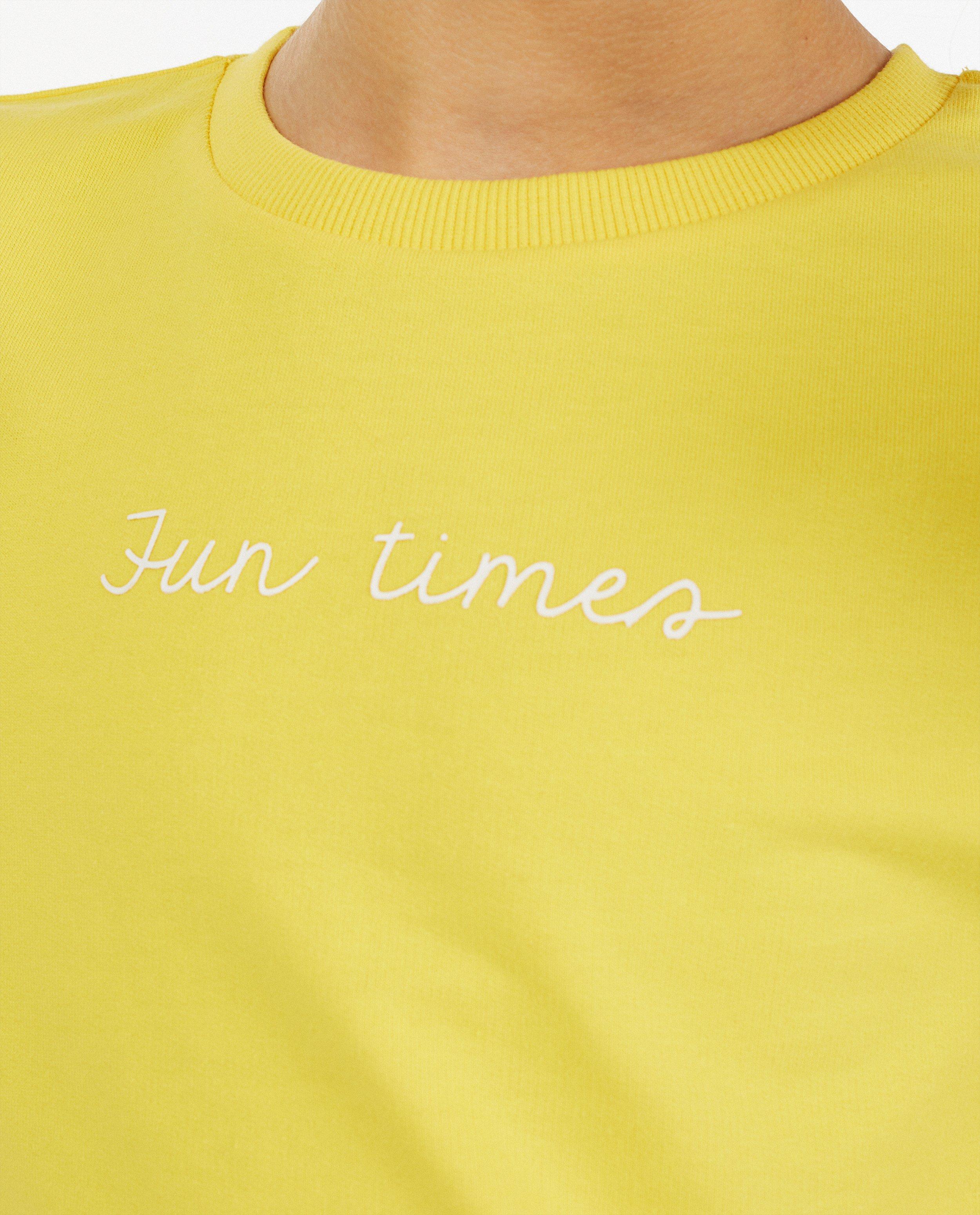 Sweaters - Sweater met opschrift BESTies