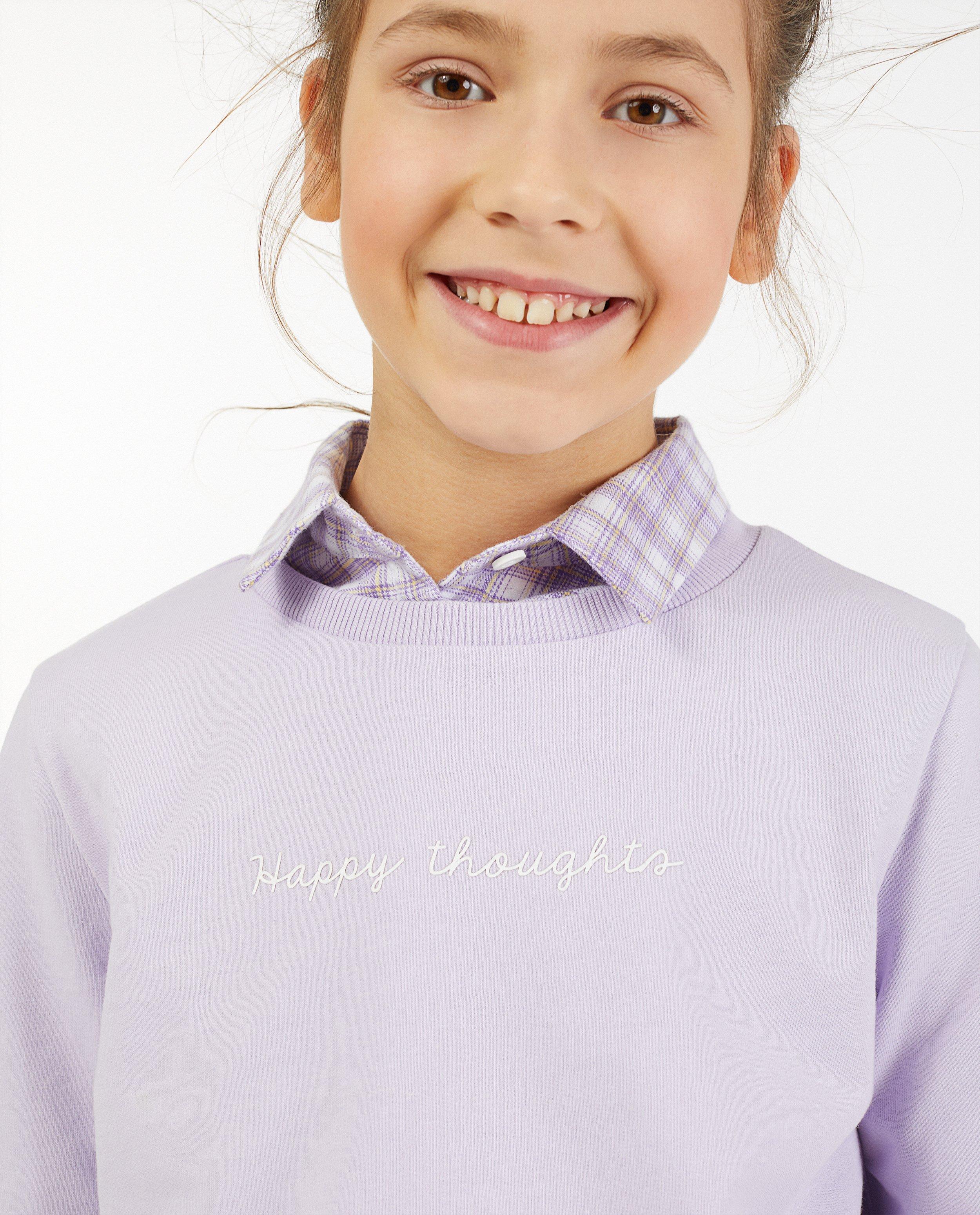 Sweaters - Sweater met opschrift BESTies