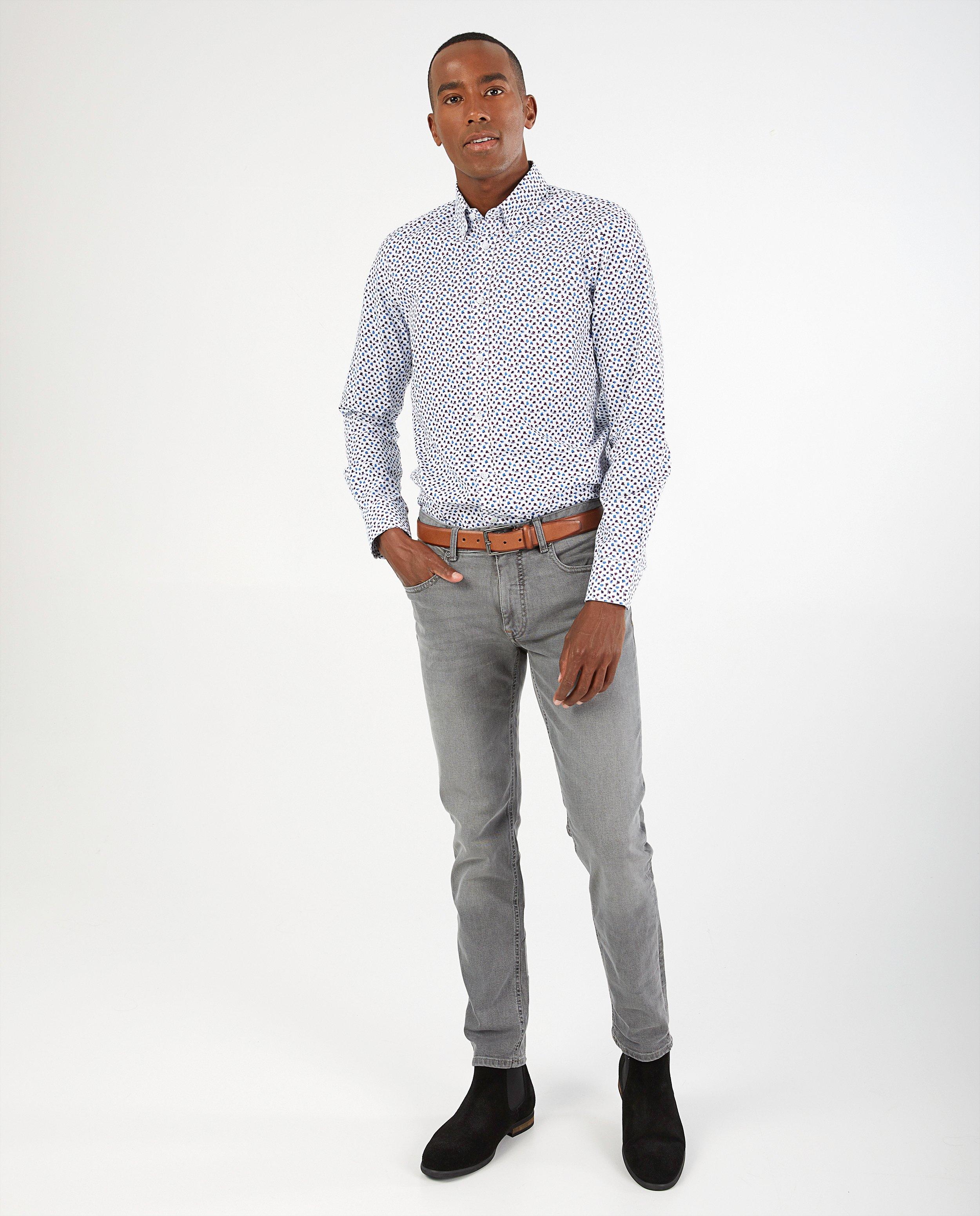 Chemise blanche à imprimé Lerros - imprimé intégral - Lerros
