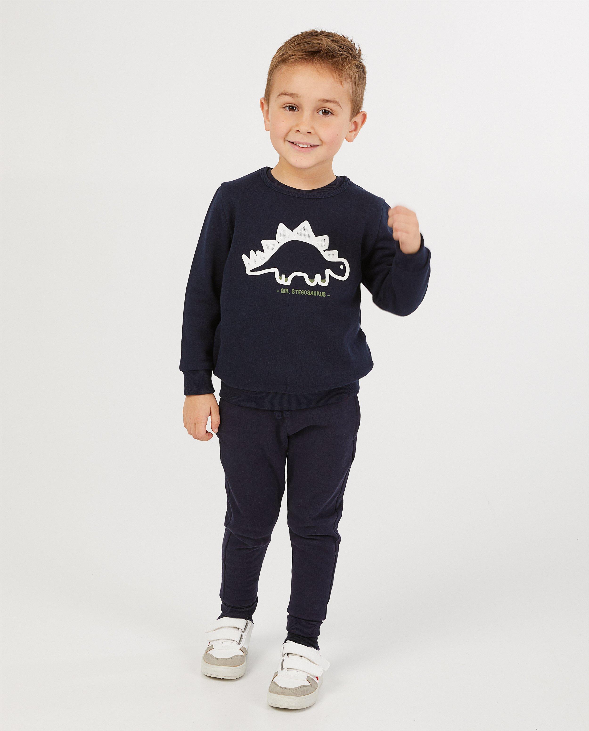 Sweat bleu, imprimé BESTies - petit animal - Besties