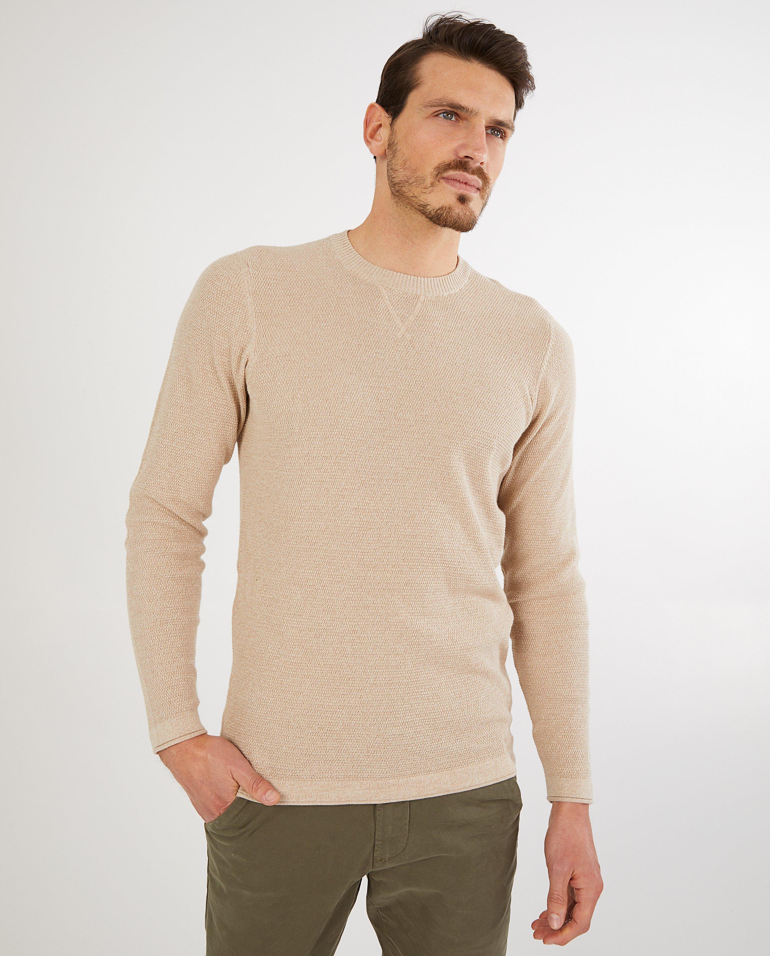 Pulls - Fin pull vert en coton bio
