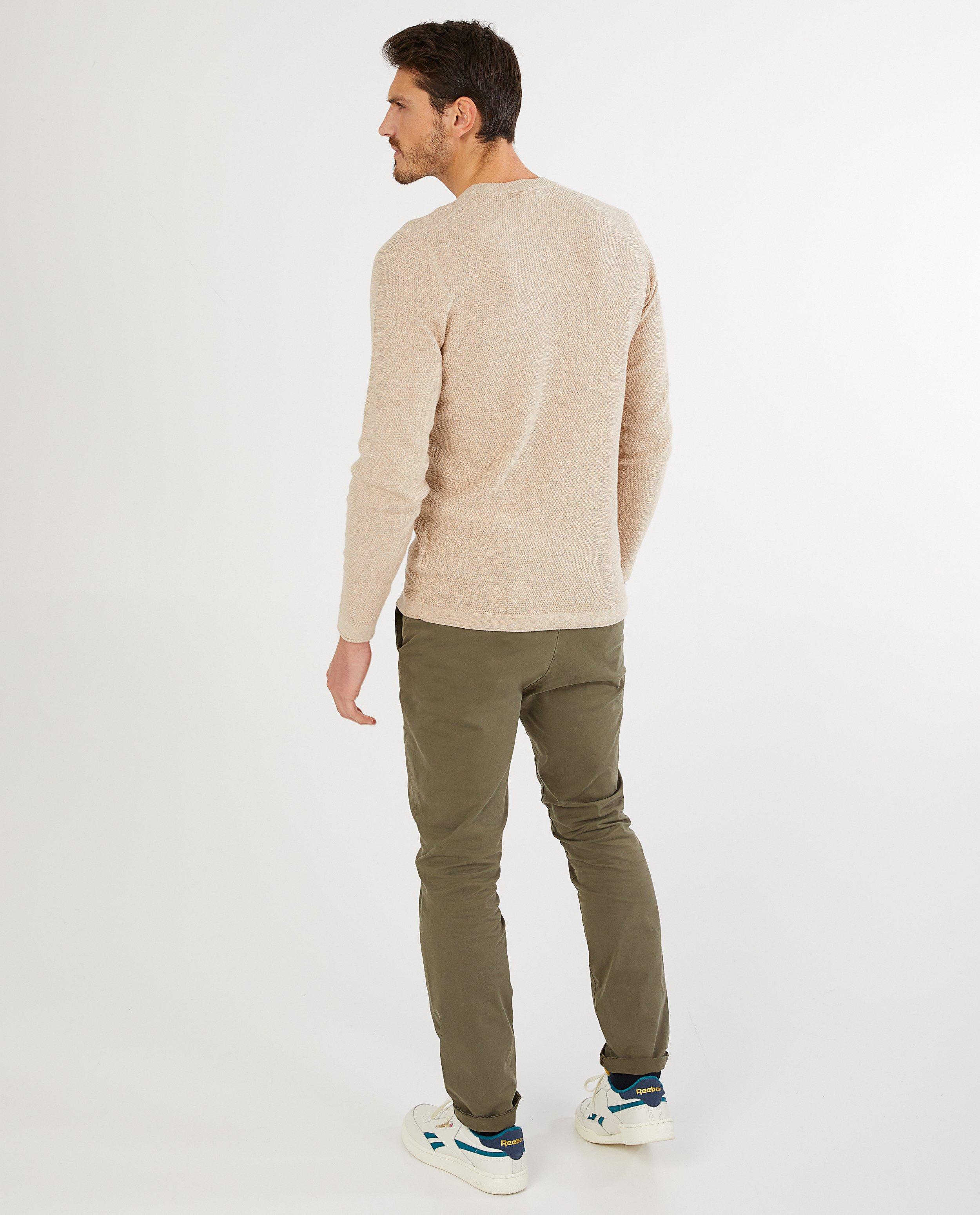 Pulls - Fin pull vert en coton bio