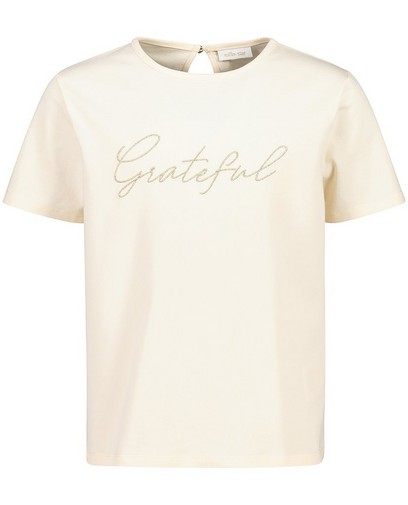 T-shirt écru en coton bio Communion T-shirt écru en coton bio Communion