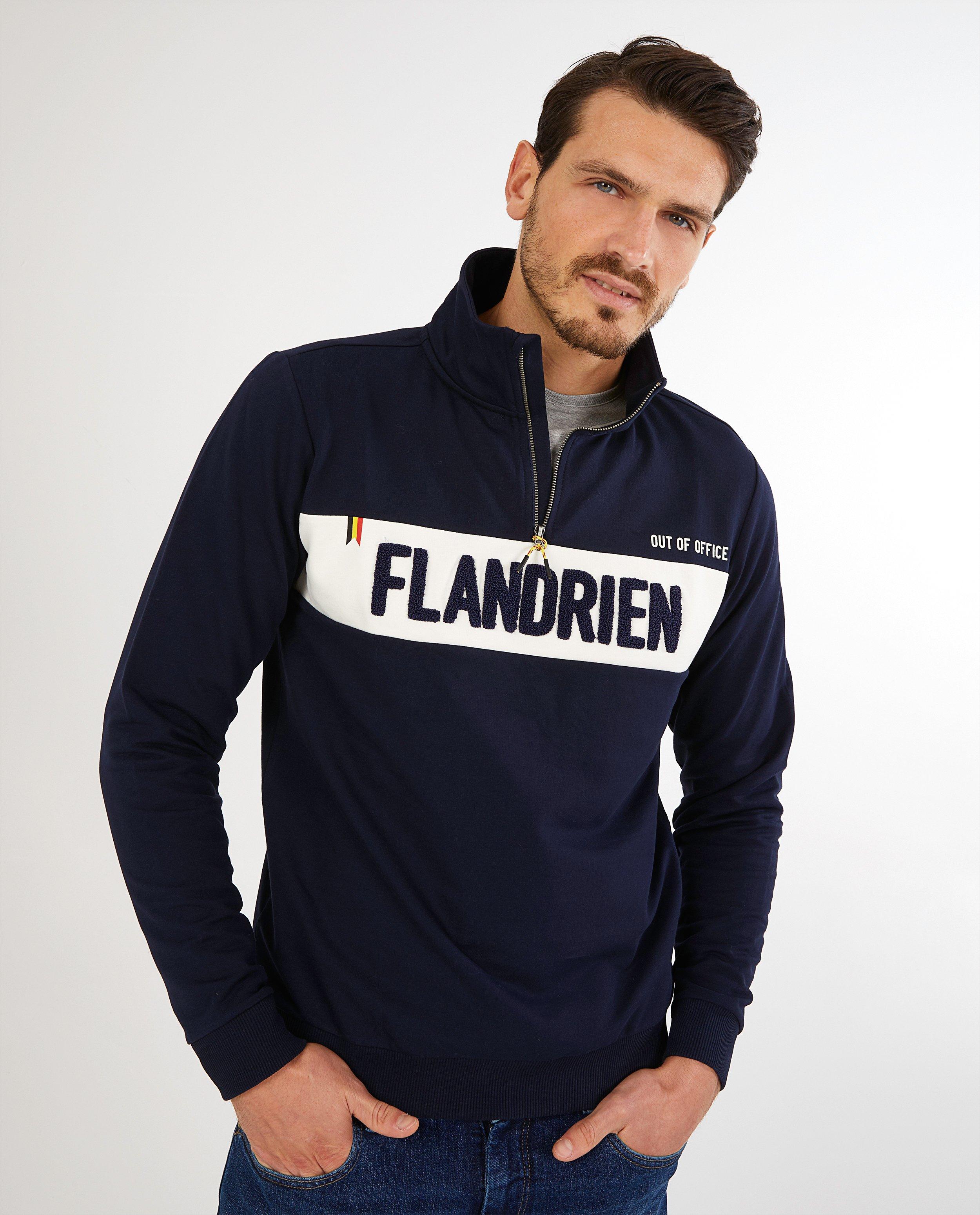Sweats - Blauwe sweater Baptiste