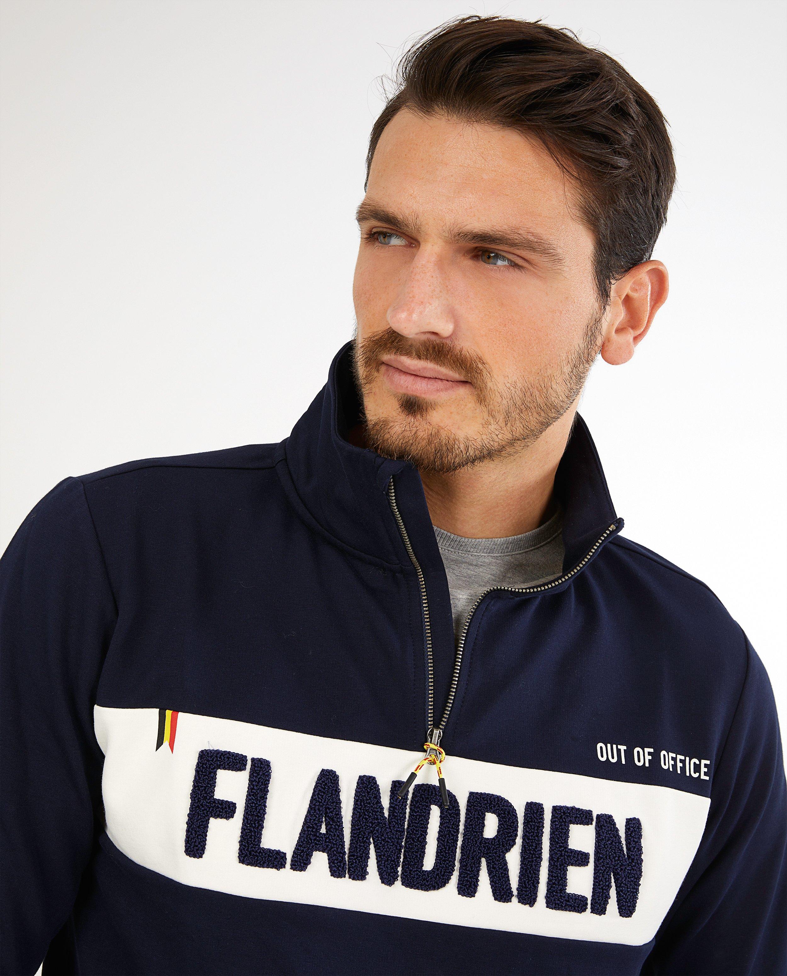 Sweaters - Blauwe sweater Baptiste