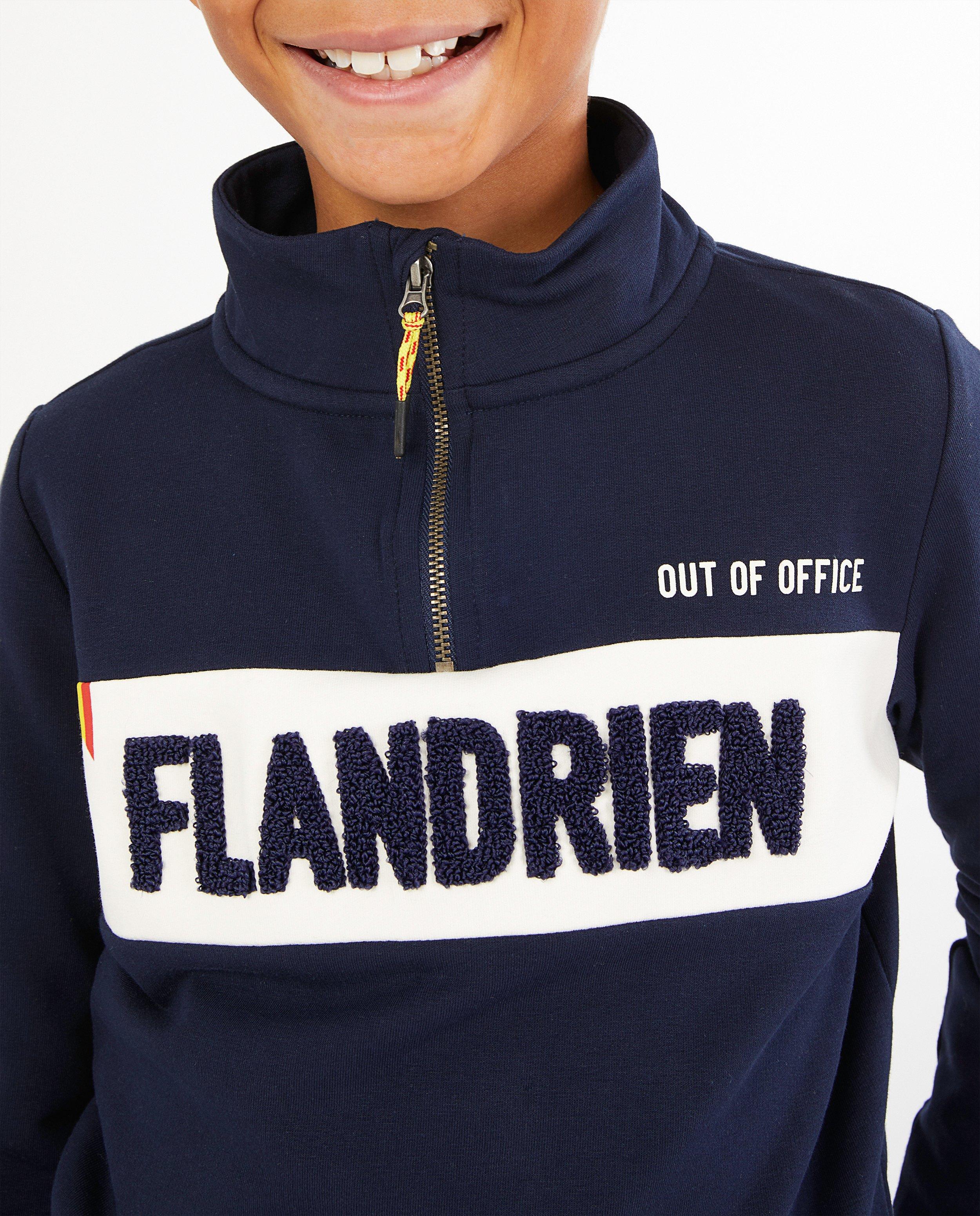 Sweaters - Blauwe sweater Baptiste, 7-14 jaar
