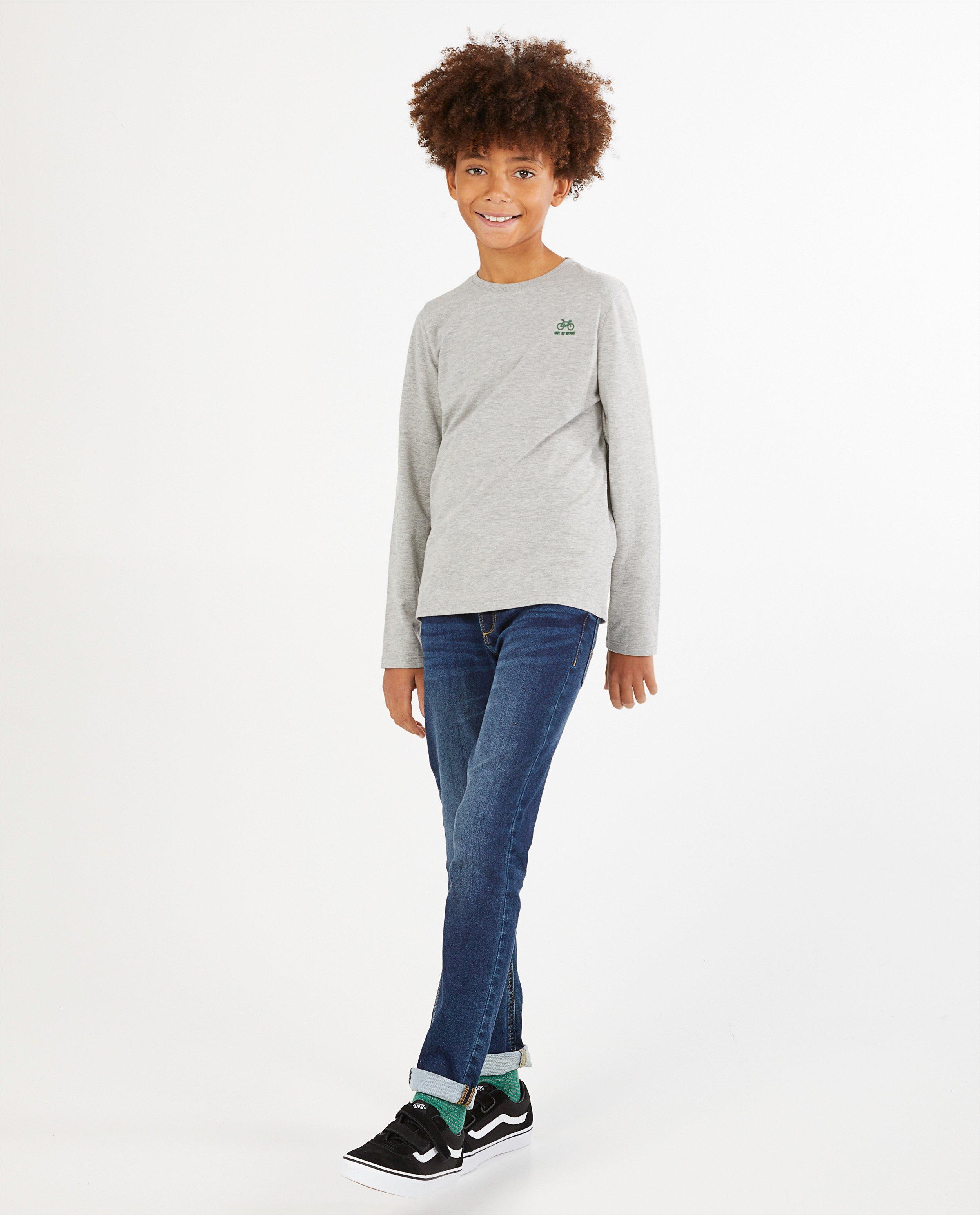 Longsleeve Baptiste, 7-14 jaar - gemêleerd - Baptiste