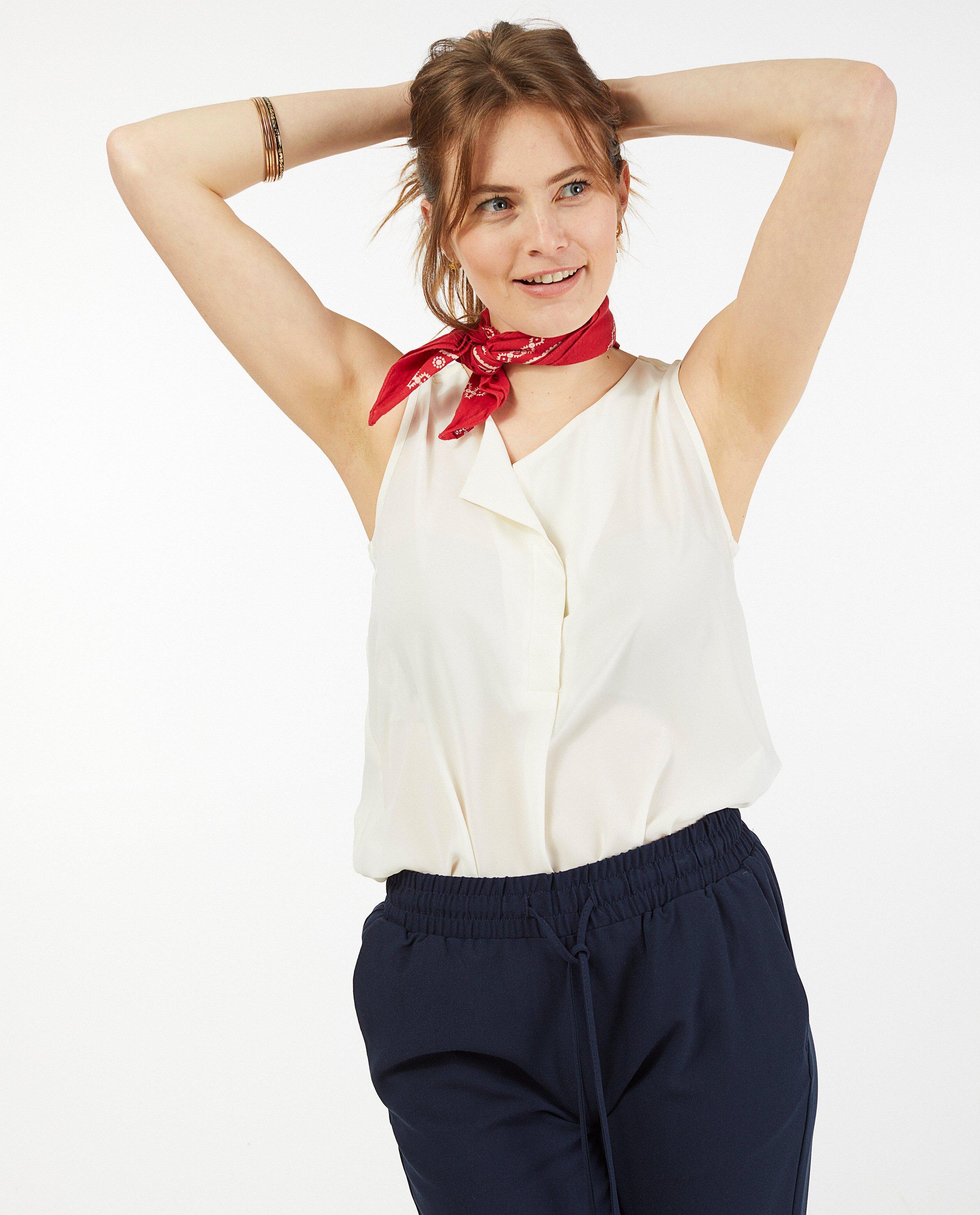 Pantalon bleu foncé Sora - à élastique - Sora