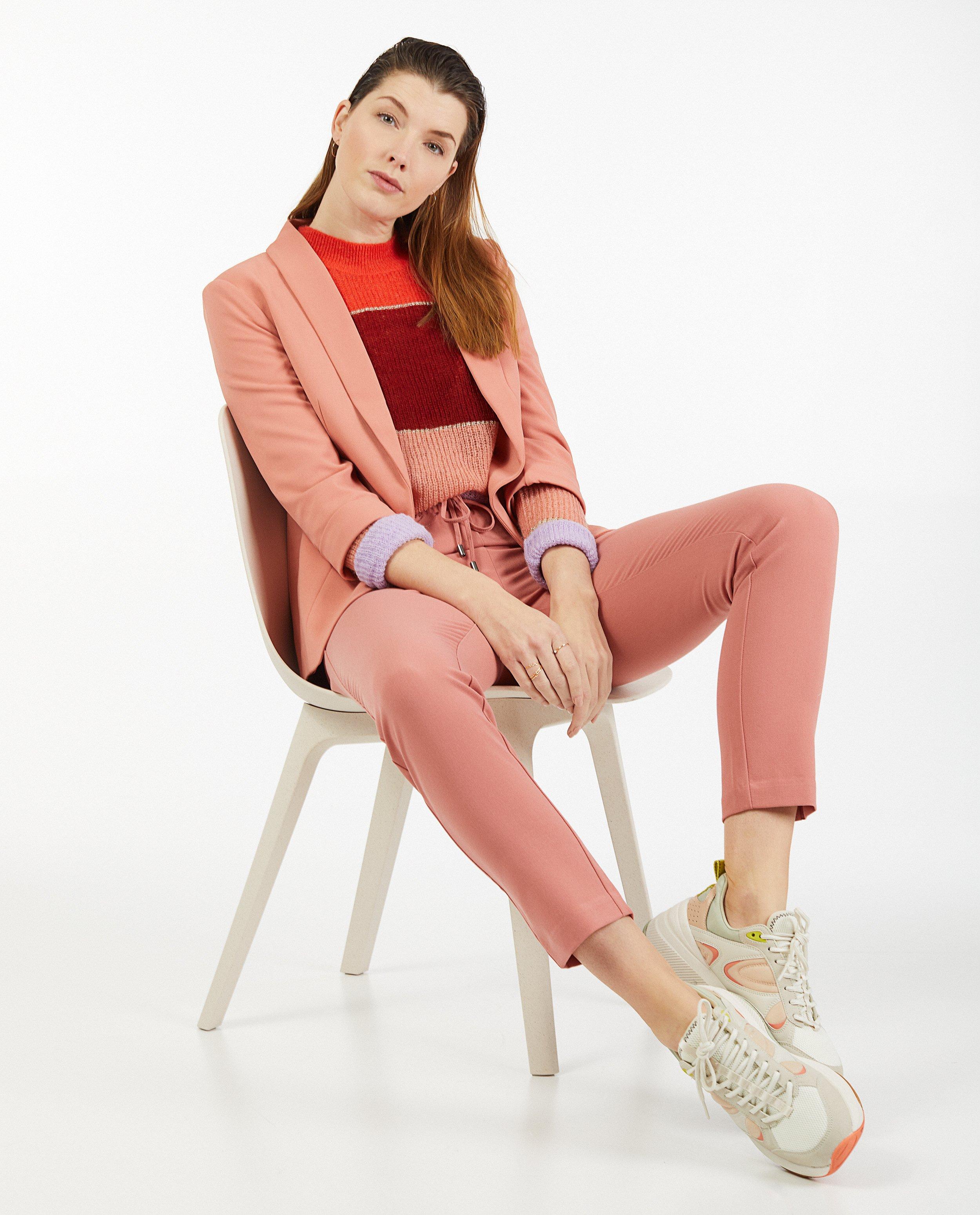 Blazer rose Sora - sans fermeture boutonnée - Sora