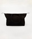 Zwarte handtas van echt leer - genuine leather - JBC