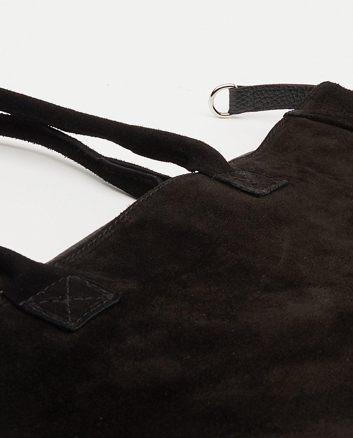 Sacs - Sac à main noir en cuir véritable