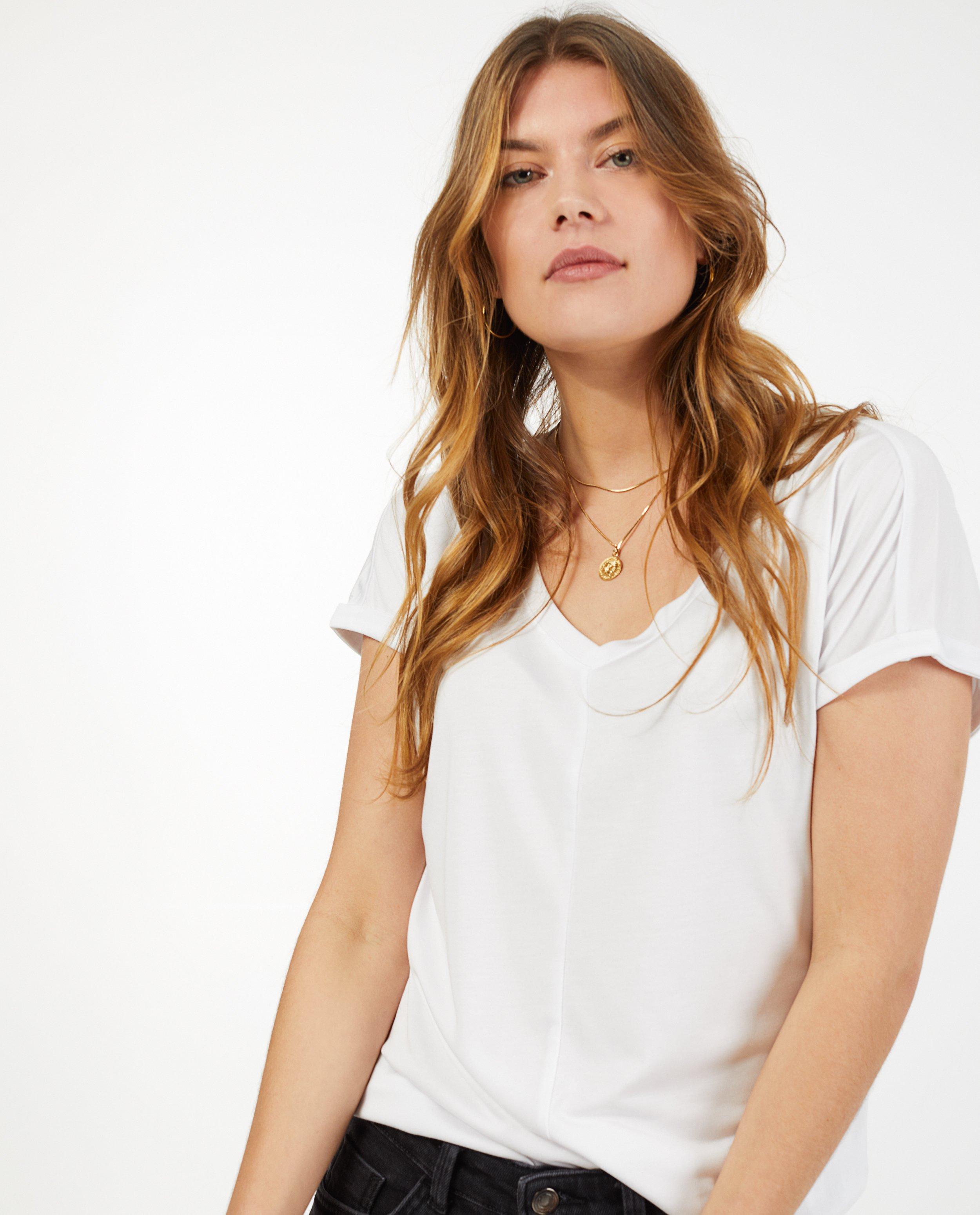 T-shirt in wit - Product Detail - wit - afbeelding nummer 2