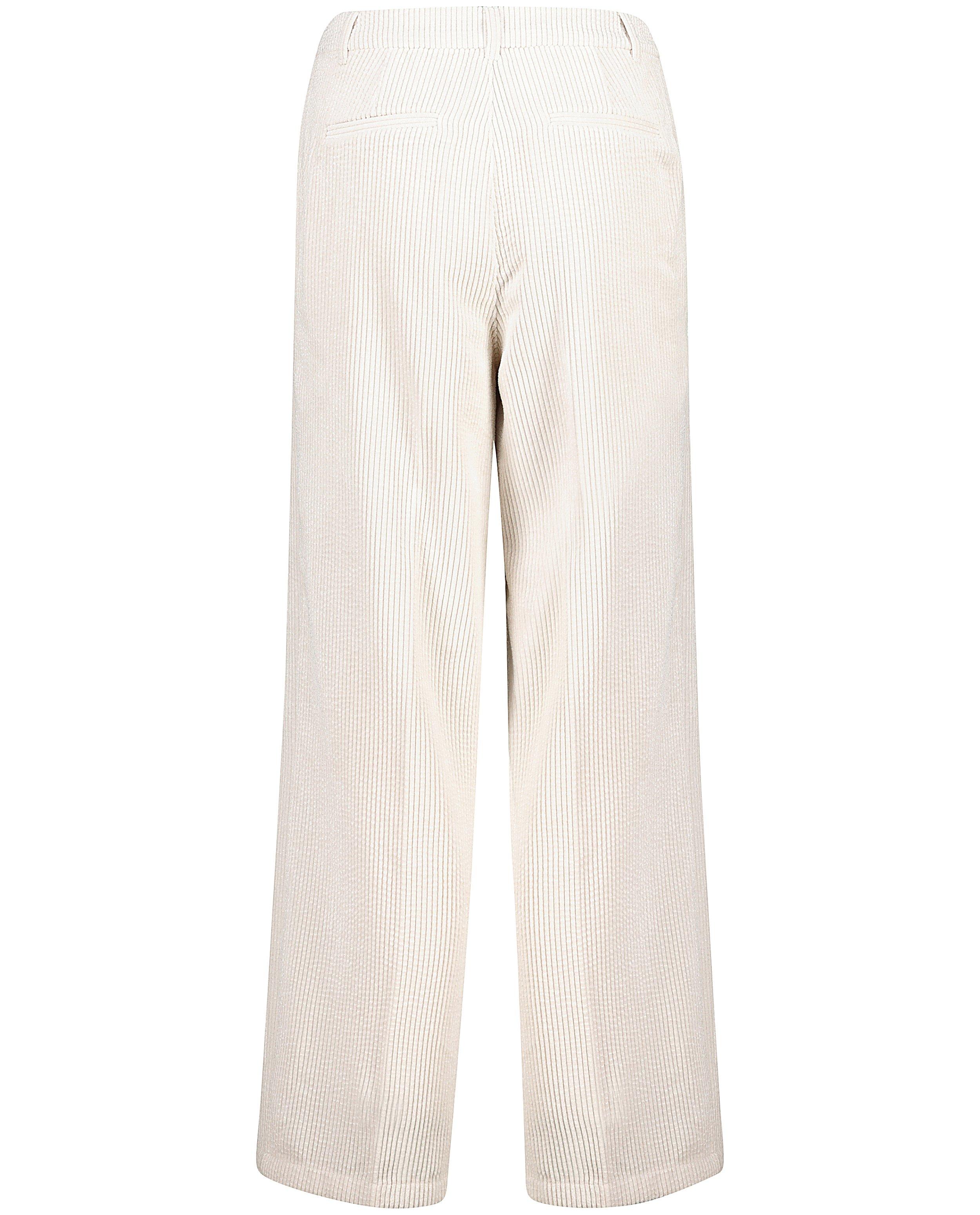 Witte ribfluwelen broek Sora