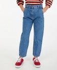 Jeans - Blauwe slouchy denim Billie, 7-14 jaar