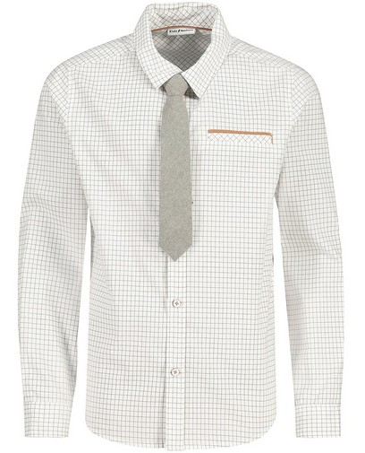 Chemise blanche avec cravate Communion