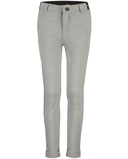 Grijsbruine broek met print Communie Grijsbruine broek met print Communie