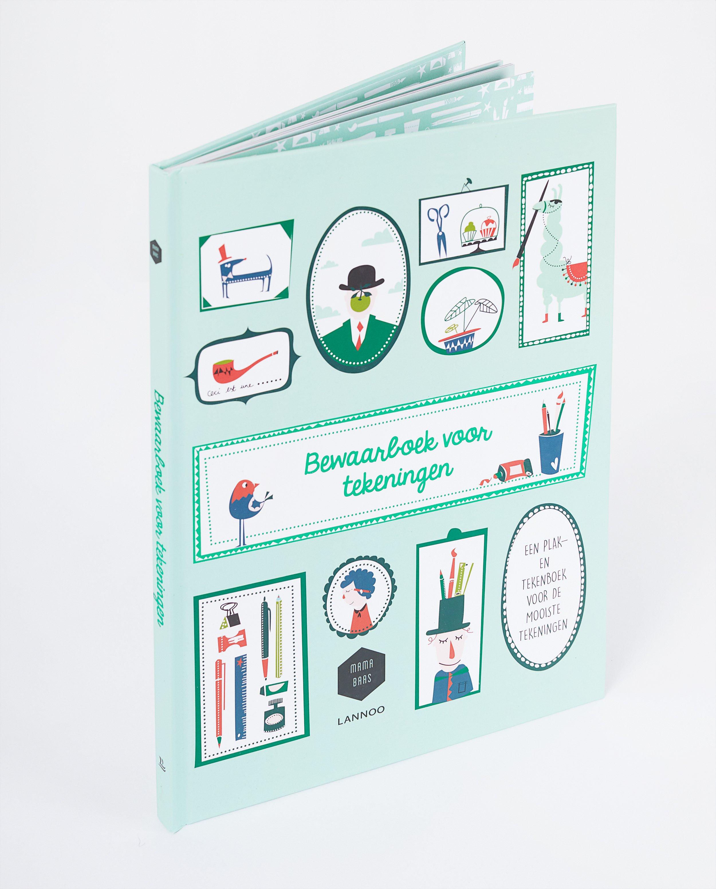 Livre à dessins Mama Baas - à conserver - JBC