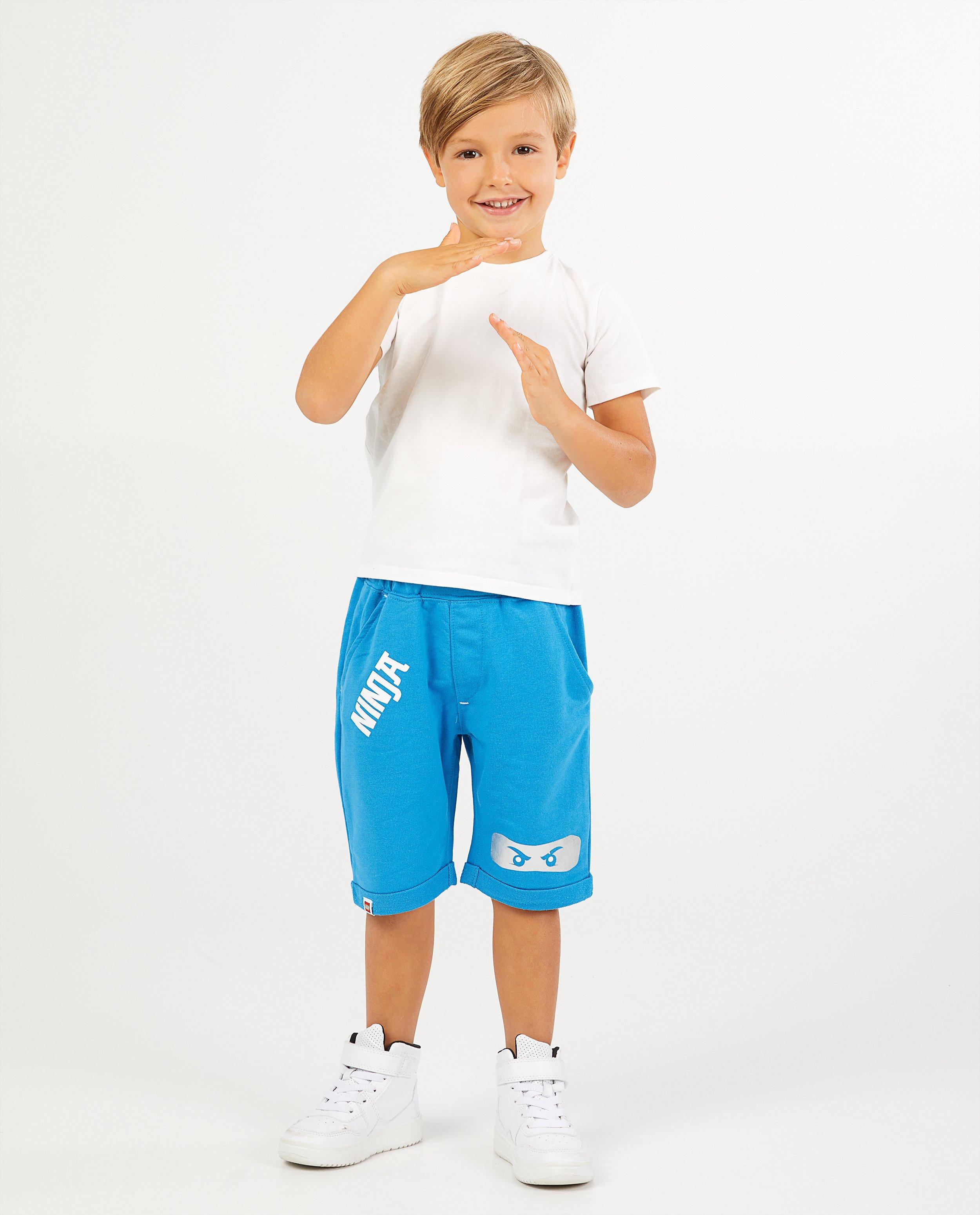 Pantalon molletonné gris de Ninja Lego - avec imprimé - JBC