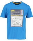 T-shirt bleu Ben Sherman - avec imprimé graphique - Ben Sherman