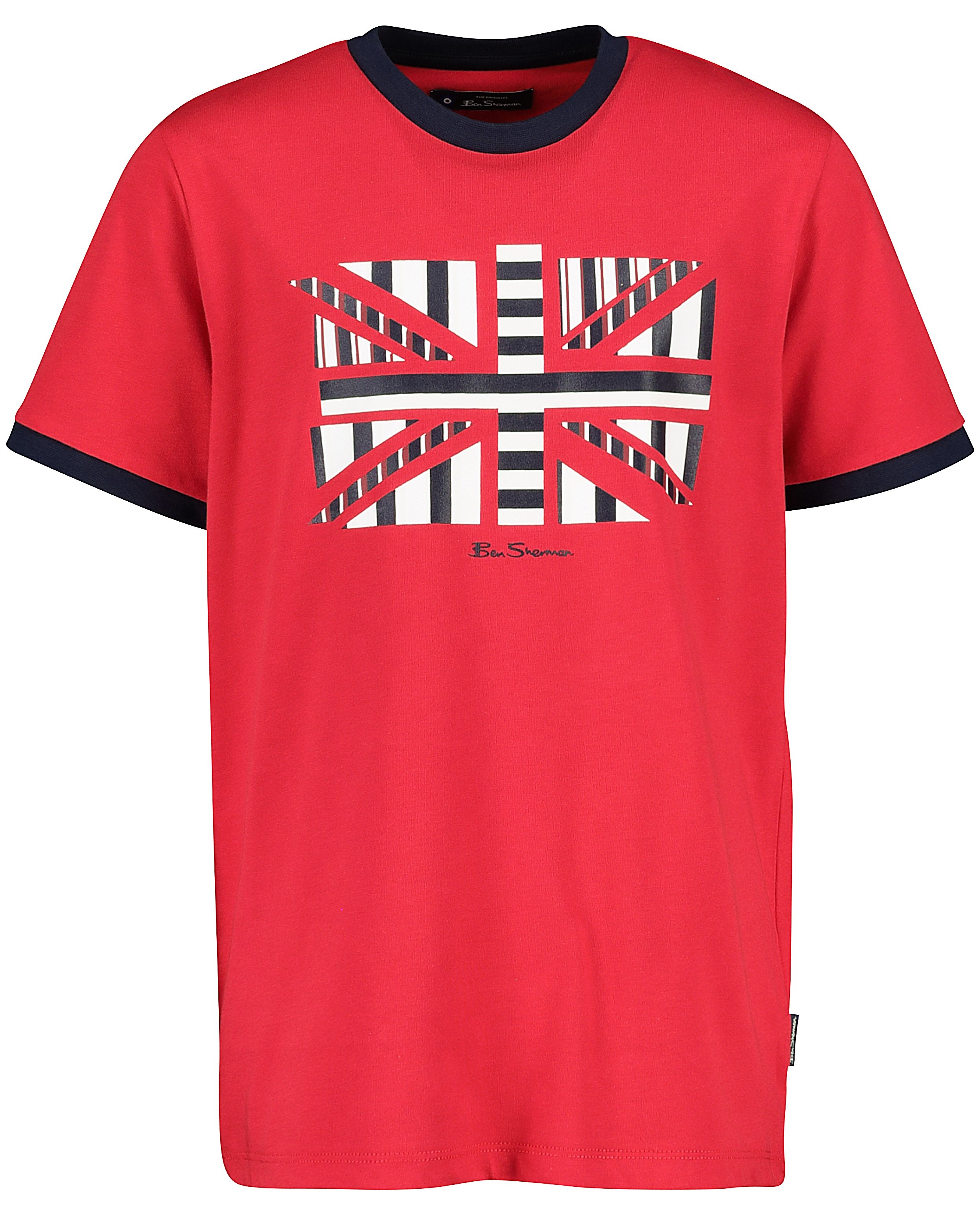 T-shirt rouge Ben Sherman - avec imprimé graphique - Ben Sherman