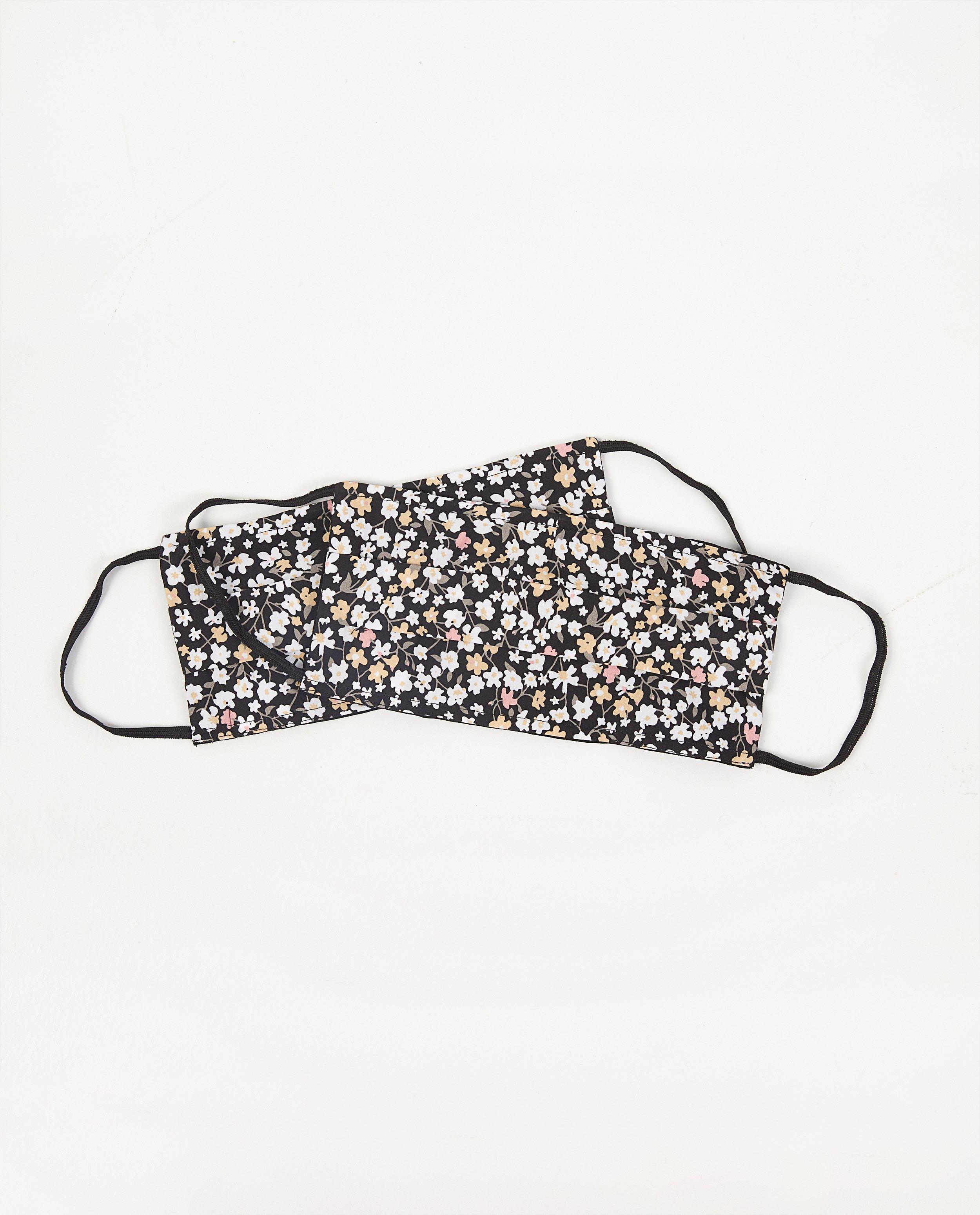 2 masques à imprimé fleuri - lot de 2 - Sora
