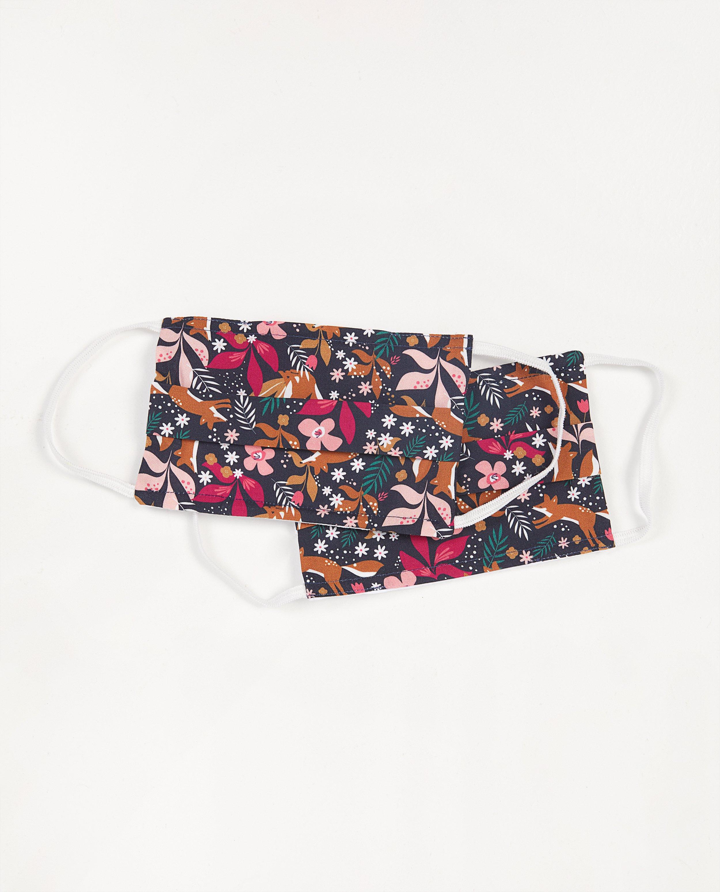 2 masques à imprimé fleuri - lot de 2 - JBC