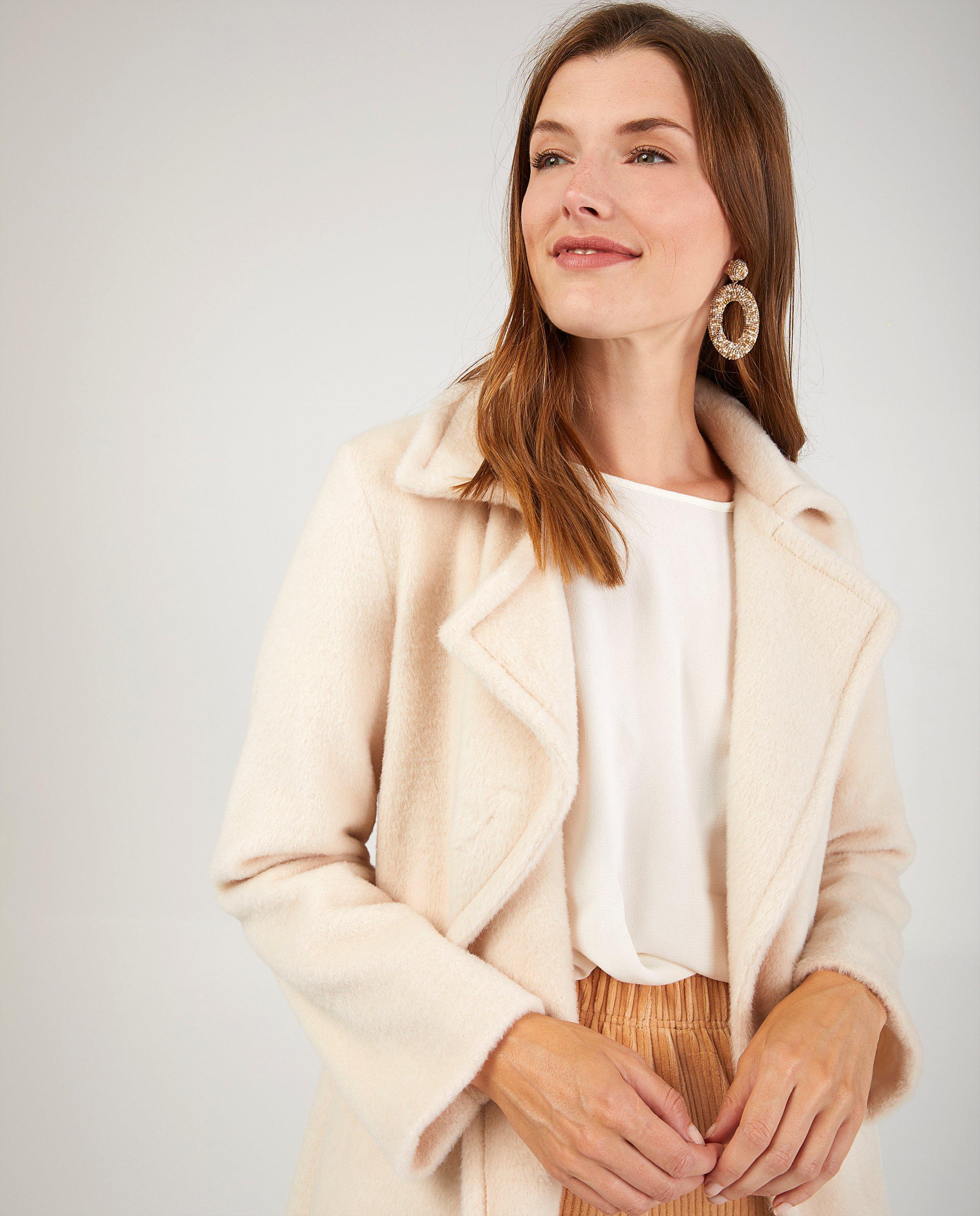 Jassen - Beige mantel Ella Italia
