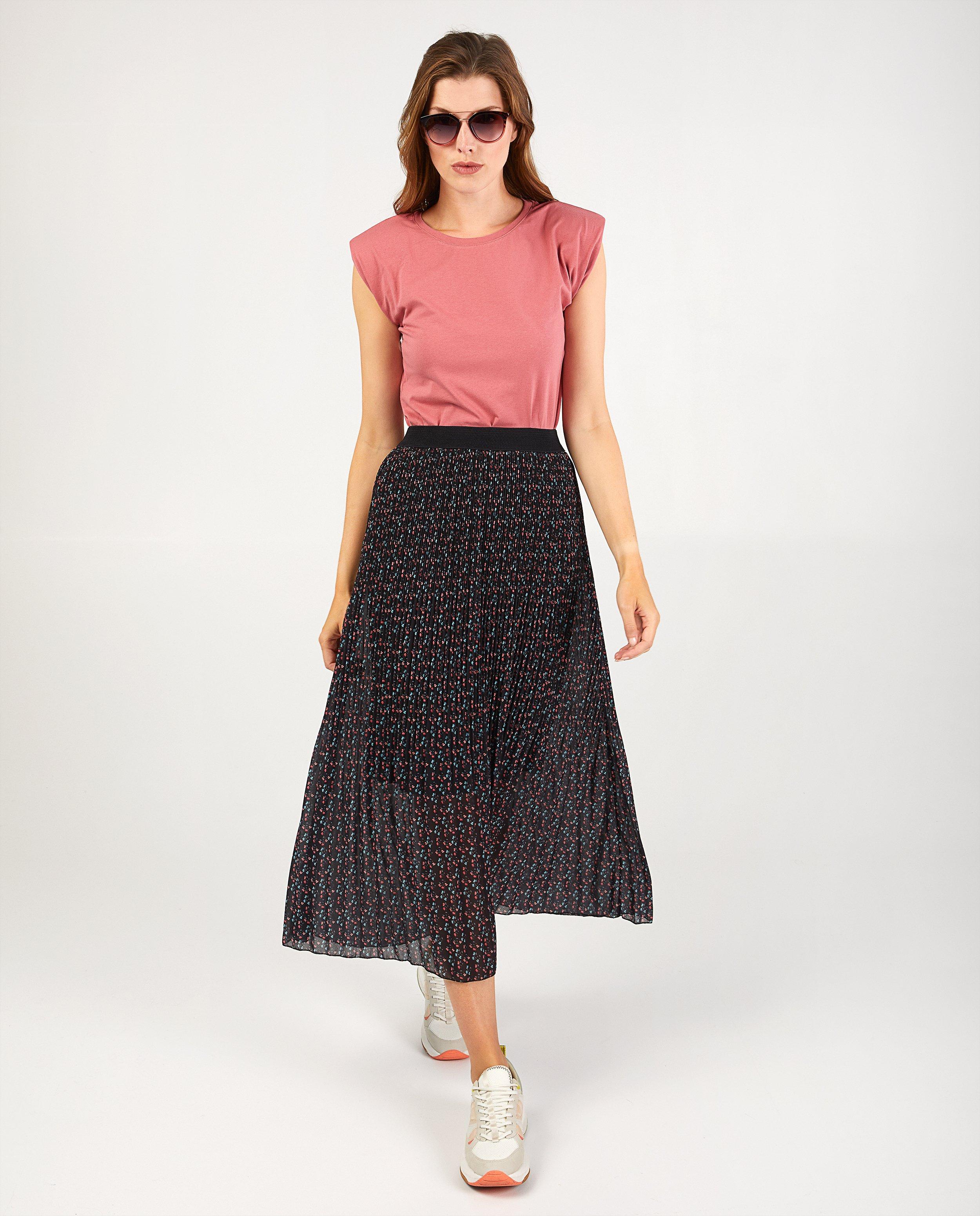 Roze T-shirt Ella Italia - met schouderpadding - Ella Italia