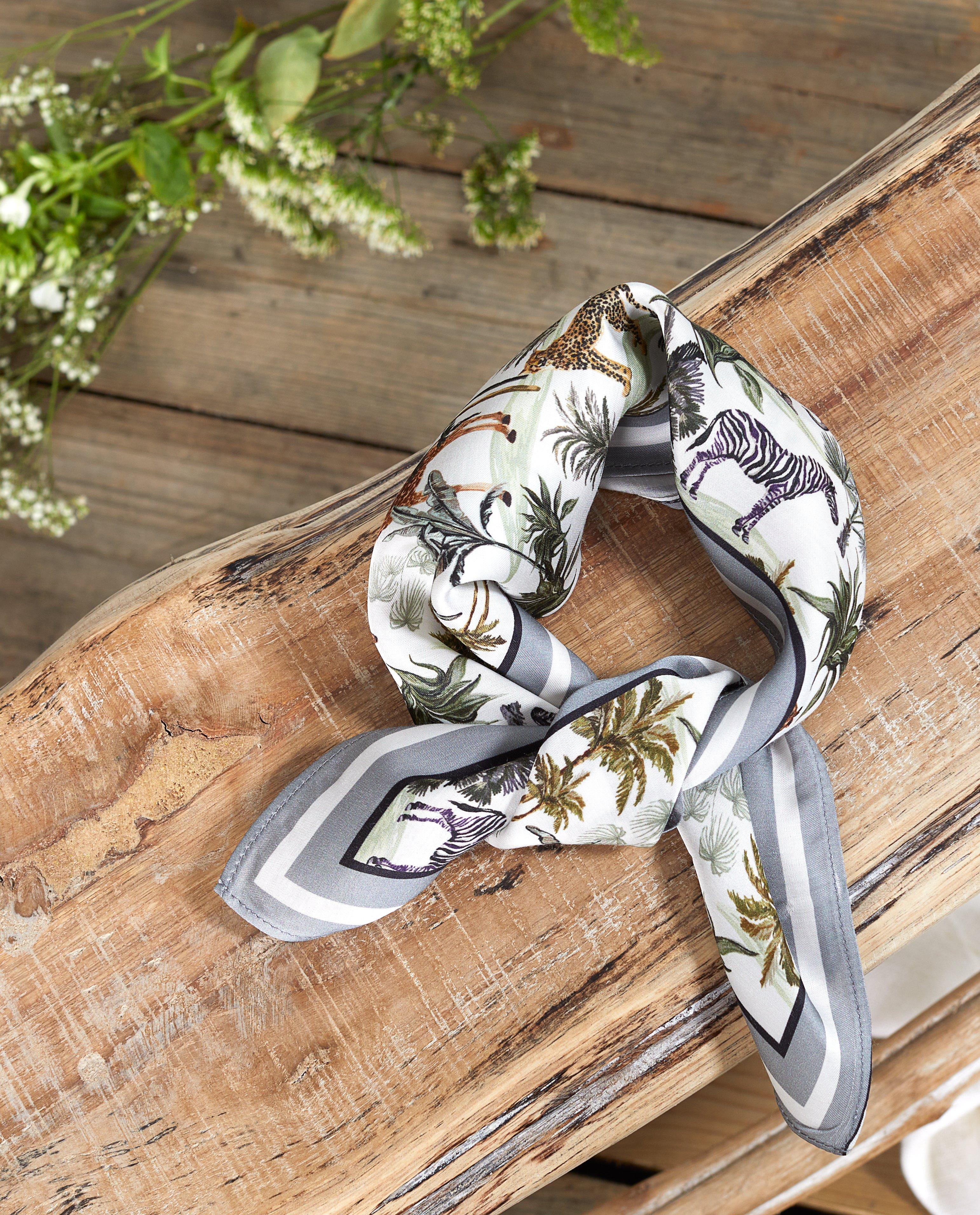 Sjaaltje met safari-print Communie - allover - Milla Star
